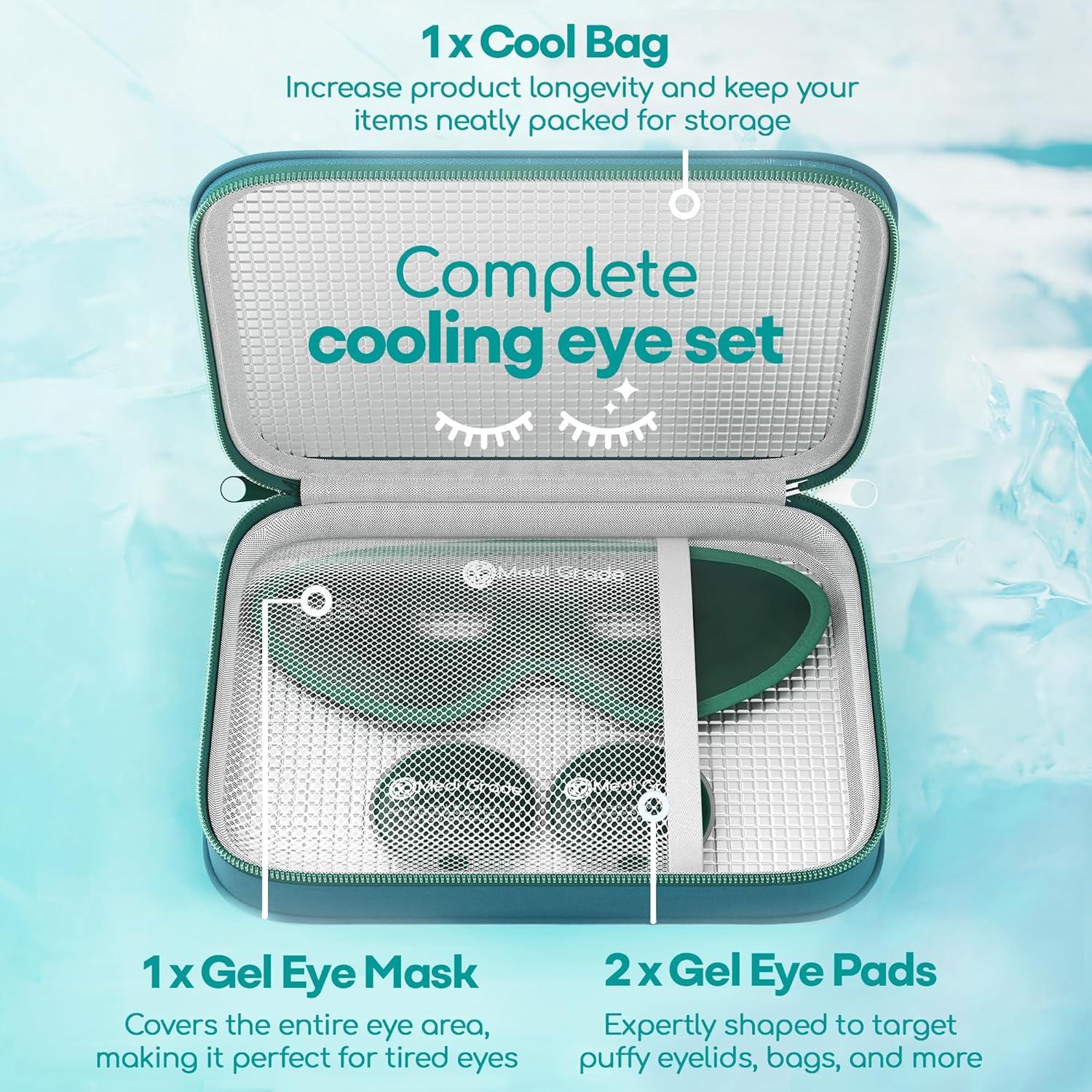 Máscara de Ojos Refrigerante Medi Grade GEM01 - Gel Reutilizable