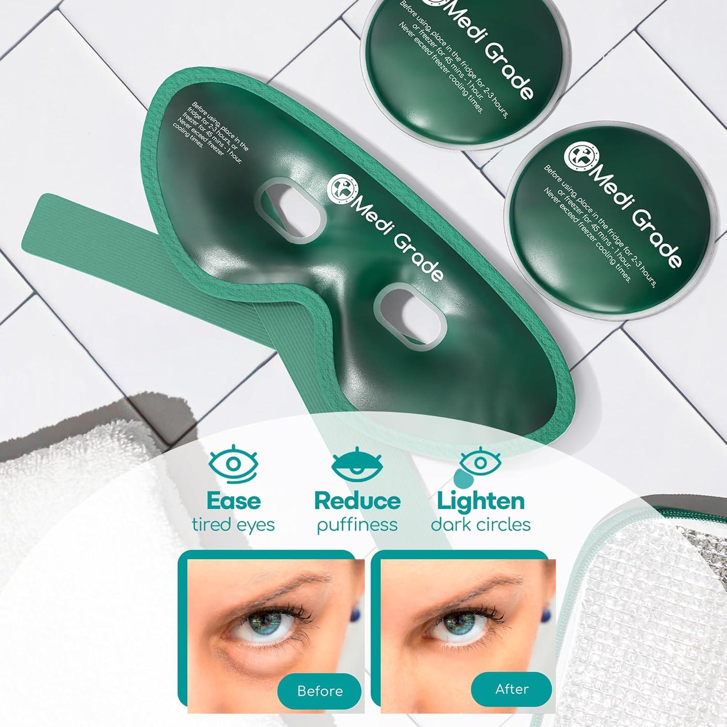 Máscara de Ojos Refrigerante Medi Grade GEM01 - Gel Reutilizable