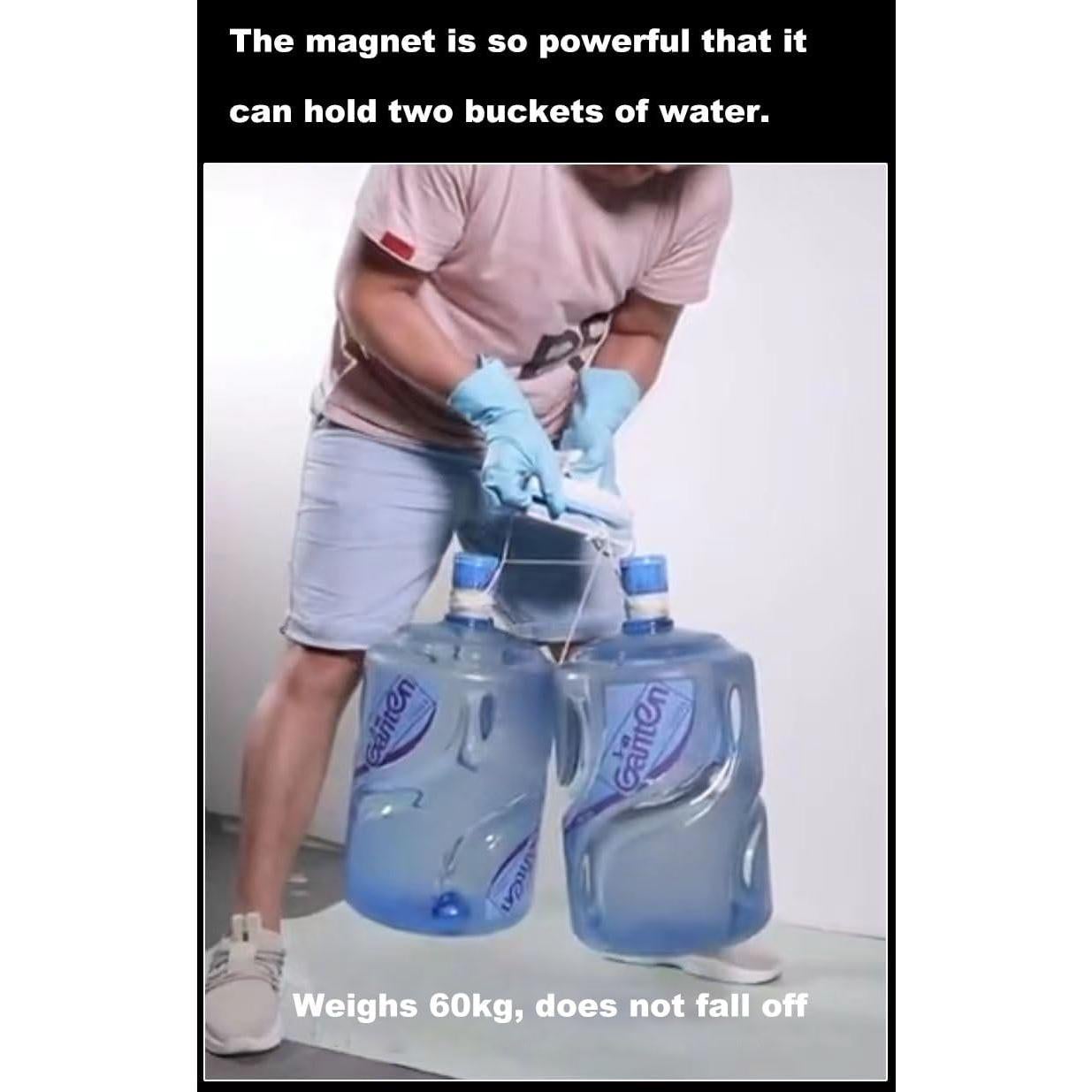 Limpiador Magnético de Ventanas Doble Cara Amffed 0.76-3.05 cm