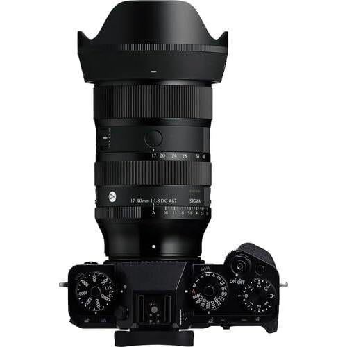 Lente Sigma 17-40mm f/1.8 DC Art para Fujifilm X - Accesorios Incluidos