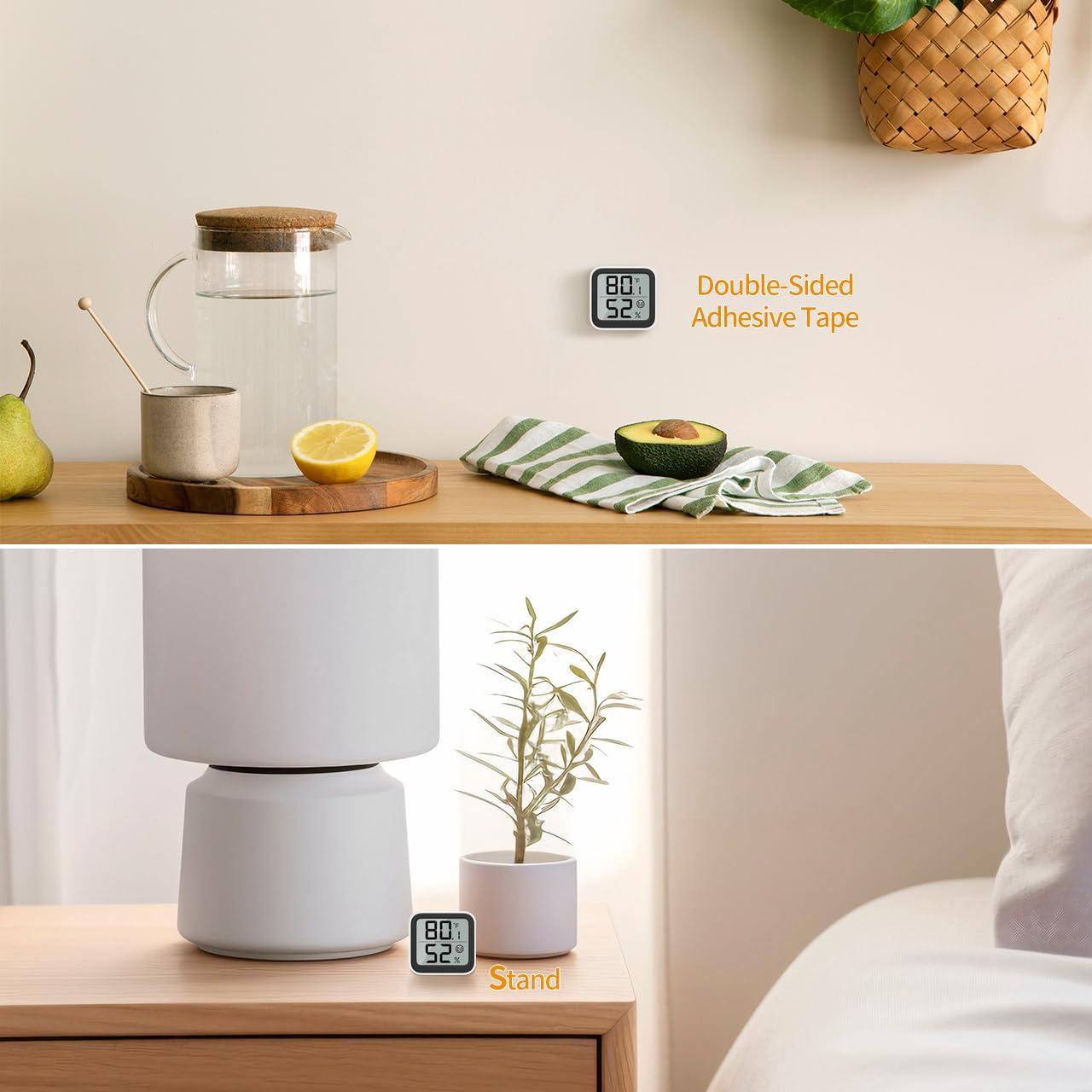 Termómetro NOKLEAD Higrómetro Mini Medidor de Temperatura