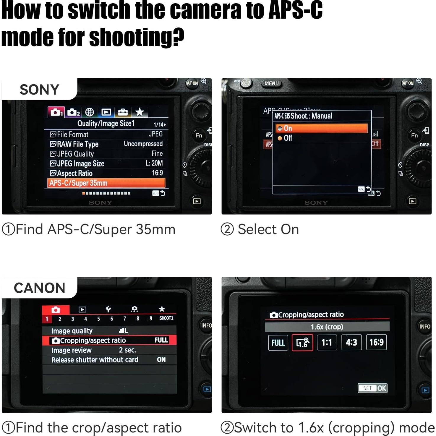 Lente Prime 35mm F1.2 7artisans para Canon M - Nueva Versión