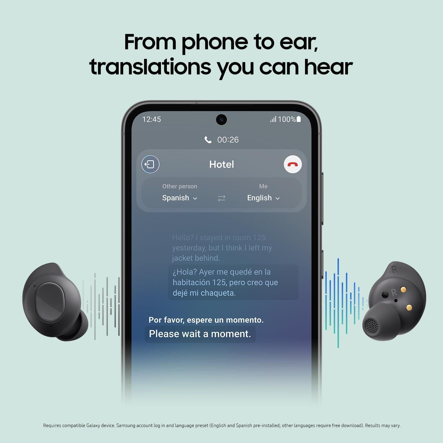 Samsung Galaxy Buds FE Auriculares Bluetooth Grafito