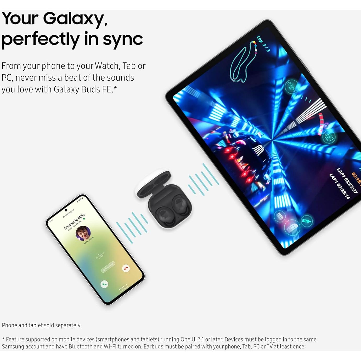 Samsung Galaxy Buds FE Auriculares Bluetooth Grafito