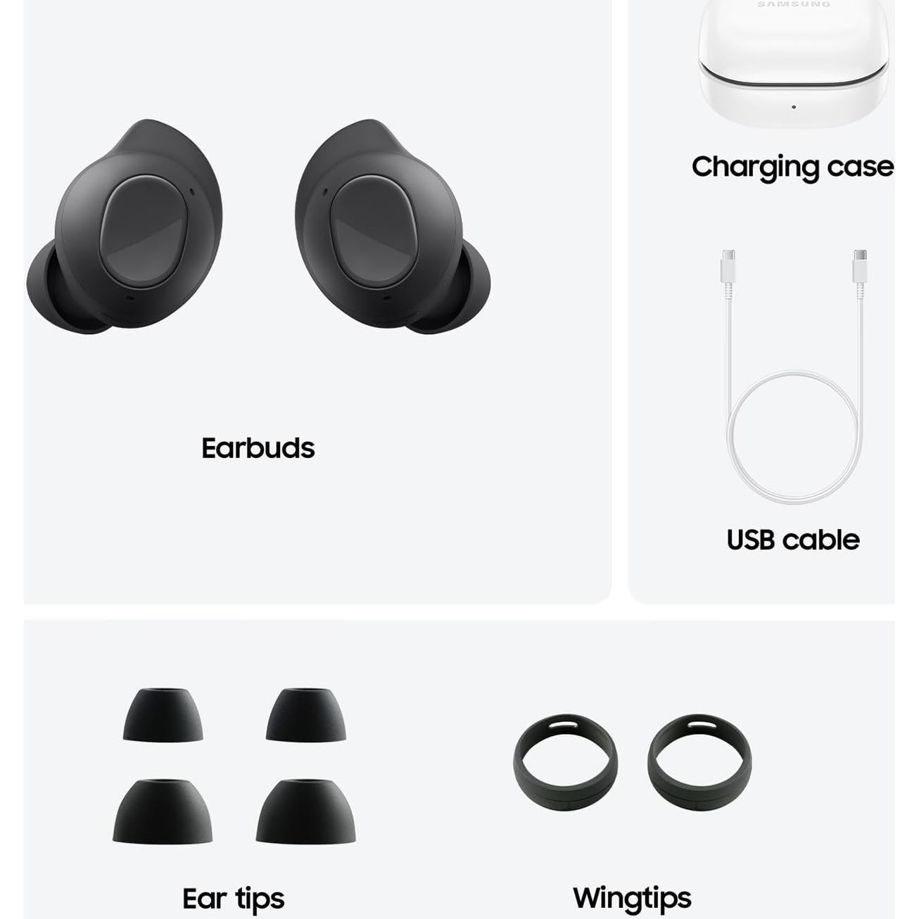 Samsung Galaxy Buds FE Auriculares Bluetooth Grafito