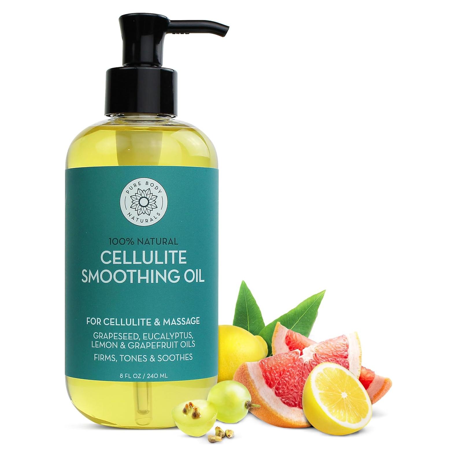 Aceite Anticelulitis Pure Body Naturals 236ml Reafirmante