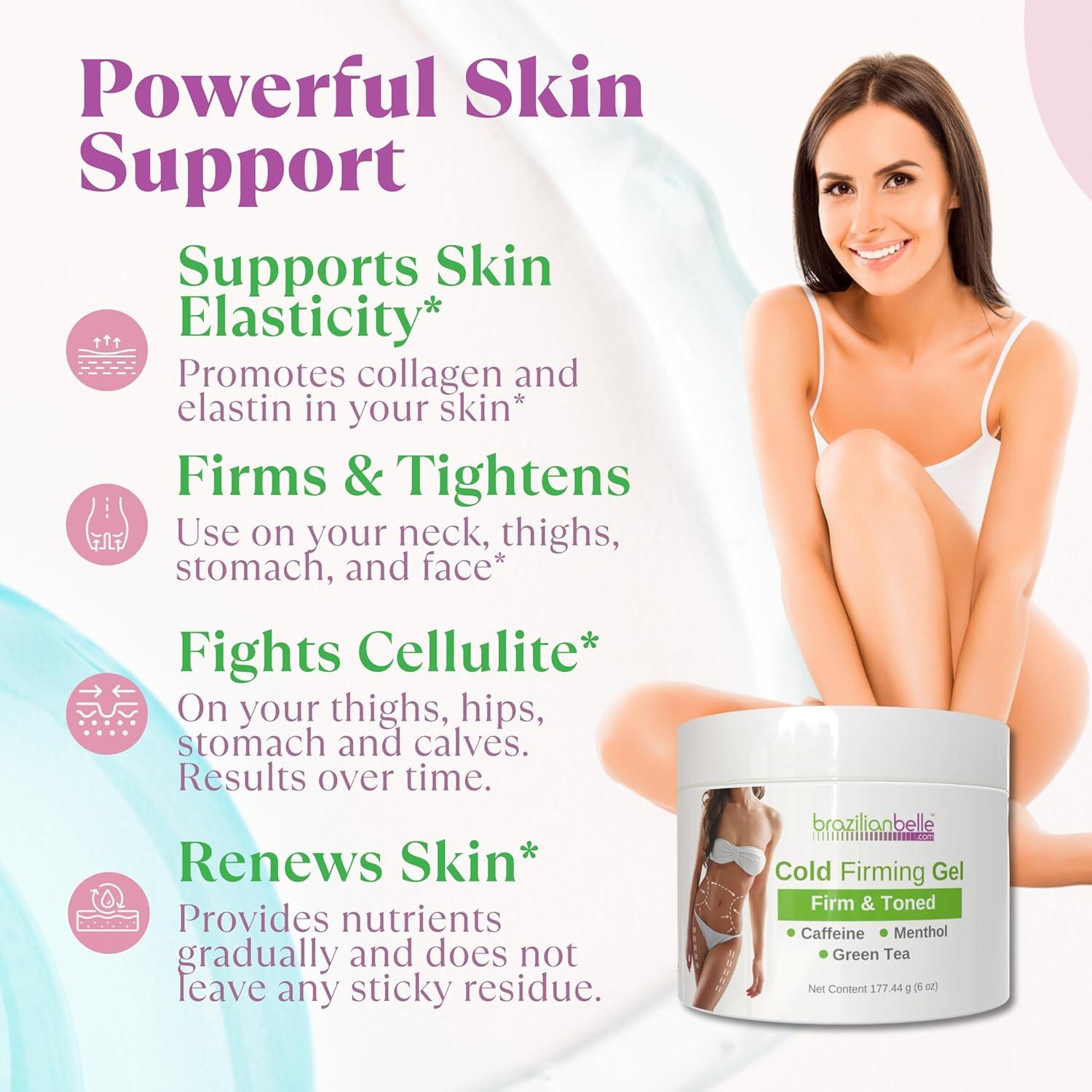 Gel Reafirmante Frío Brazilian Belle - Anticelulitis 312g