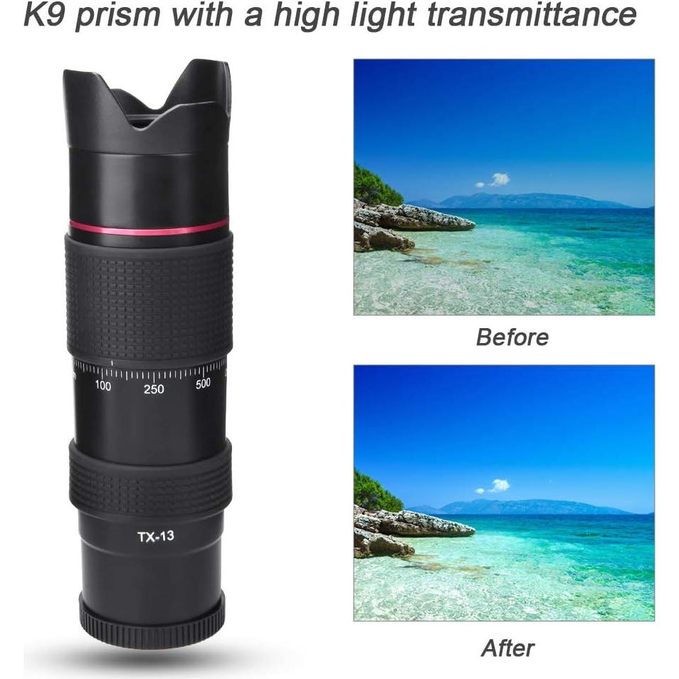 Lente Telefoto HD 12X VBESTLIFE 37mm para Móviles