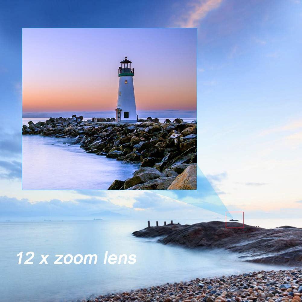 Lente Telefoto HD 12X VBESTLIFE 37mm para Móviles