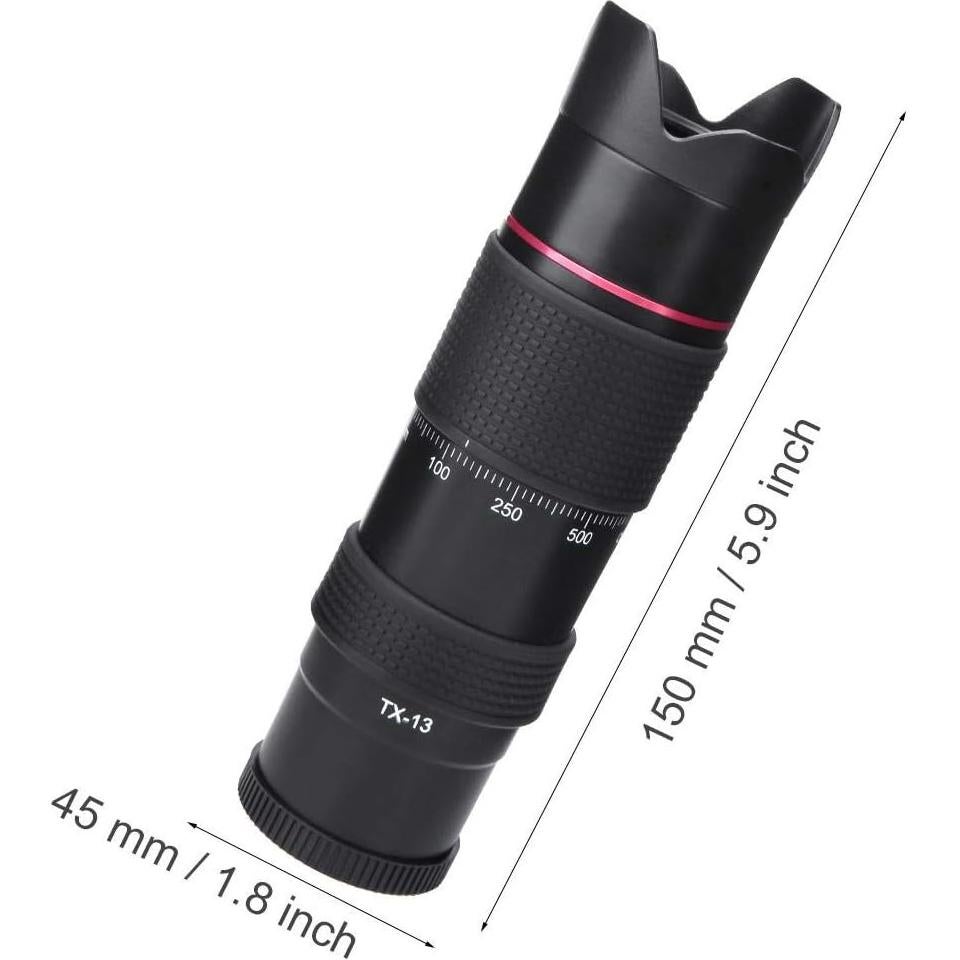 Lente Telefoto HD 12X VBESTLIFE 37mm para Móviles