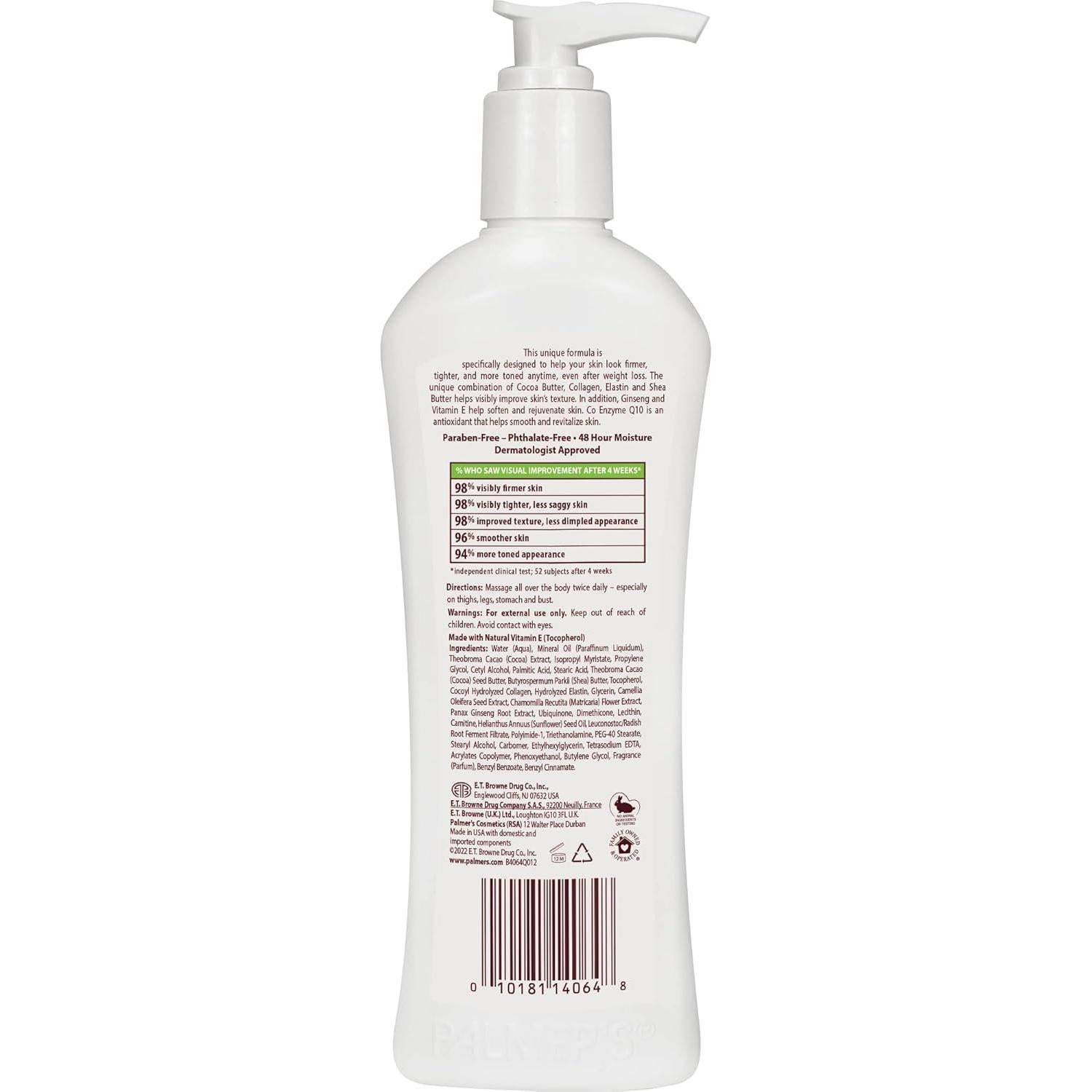 Loción Corporal Reafirmante Palmer's 300 ml con Q10 y Vitamina E