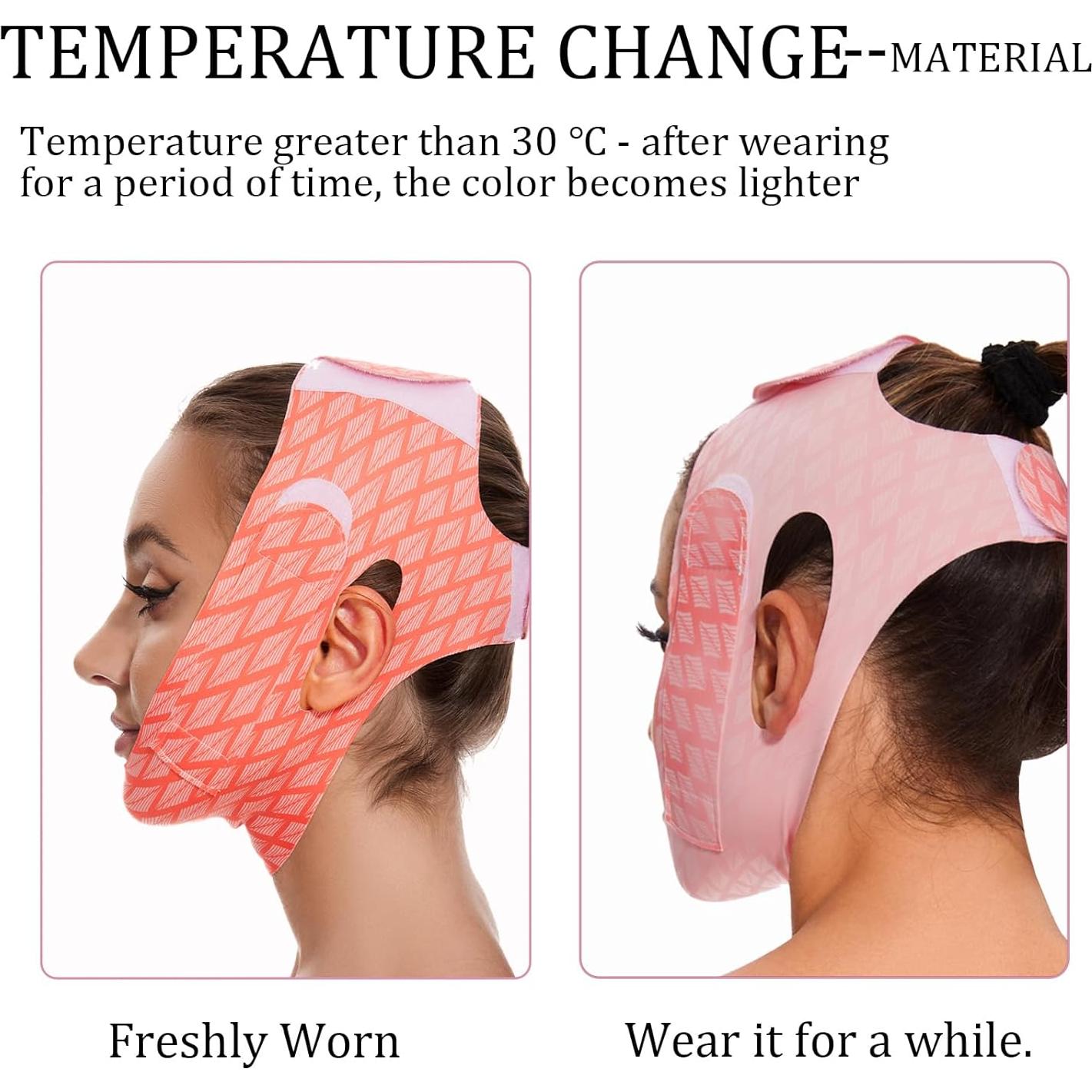 Máscara V Línea Reductora de Doble Papada EDCBMB