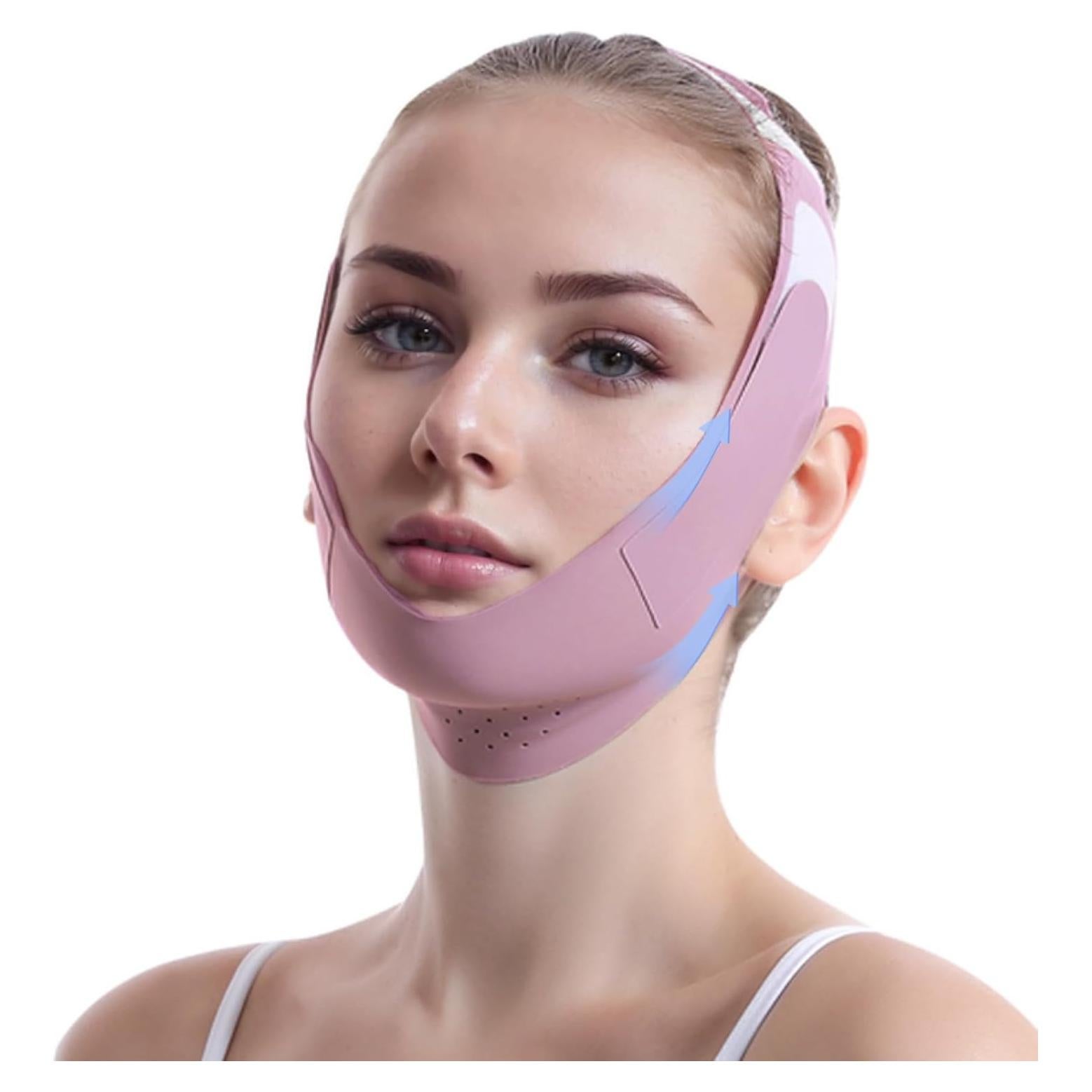 Máscara V-Line ROWMATE de Grafeno para Doble Barbilla - Lila