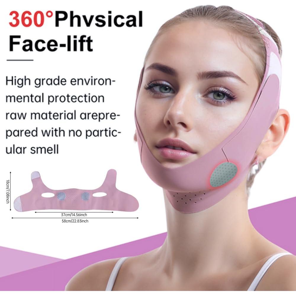 Máscara V-Line ROWMATE de Grafeno para Doble Barbilla - Lila