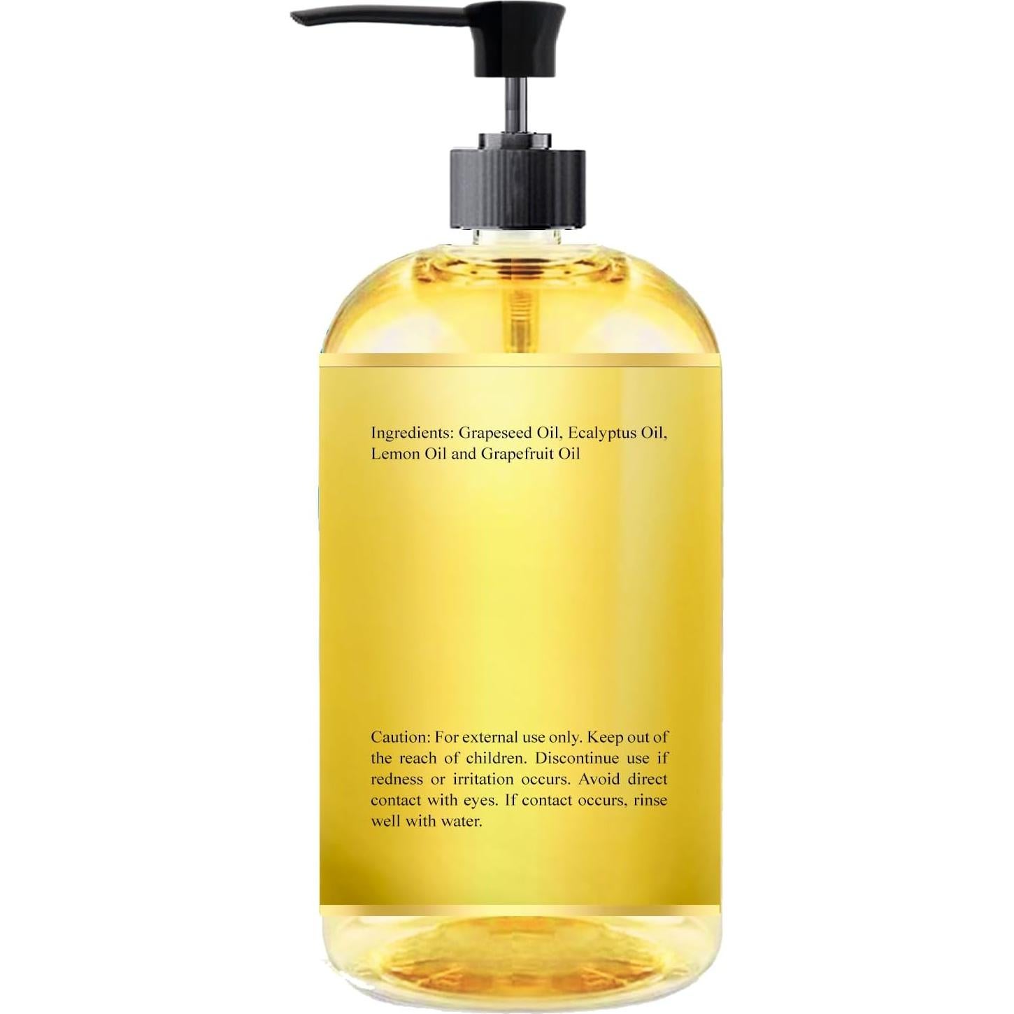 Aceite de Masaje para Celulitis Essentially KateS 191g Aroma Limón