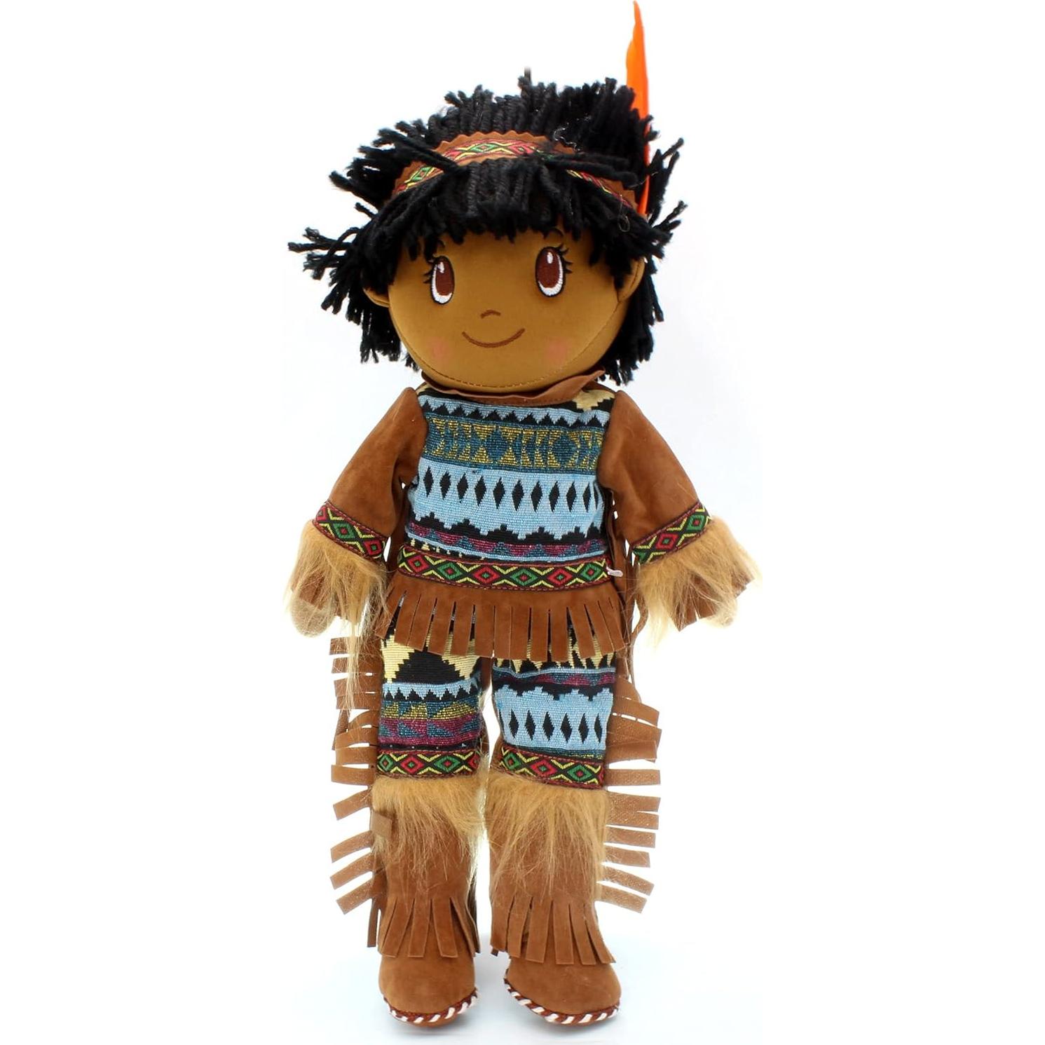 Muñeca de trapo nativa americana Kinnex 35.56 cm Atul
