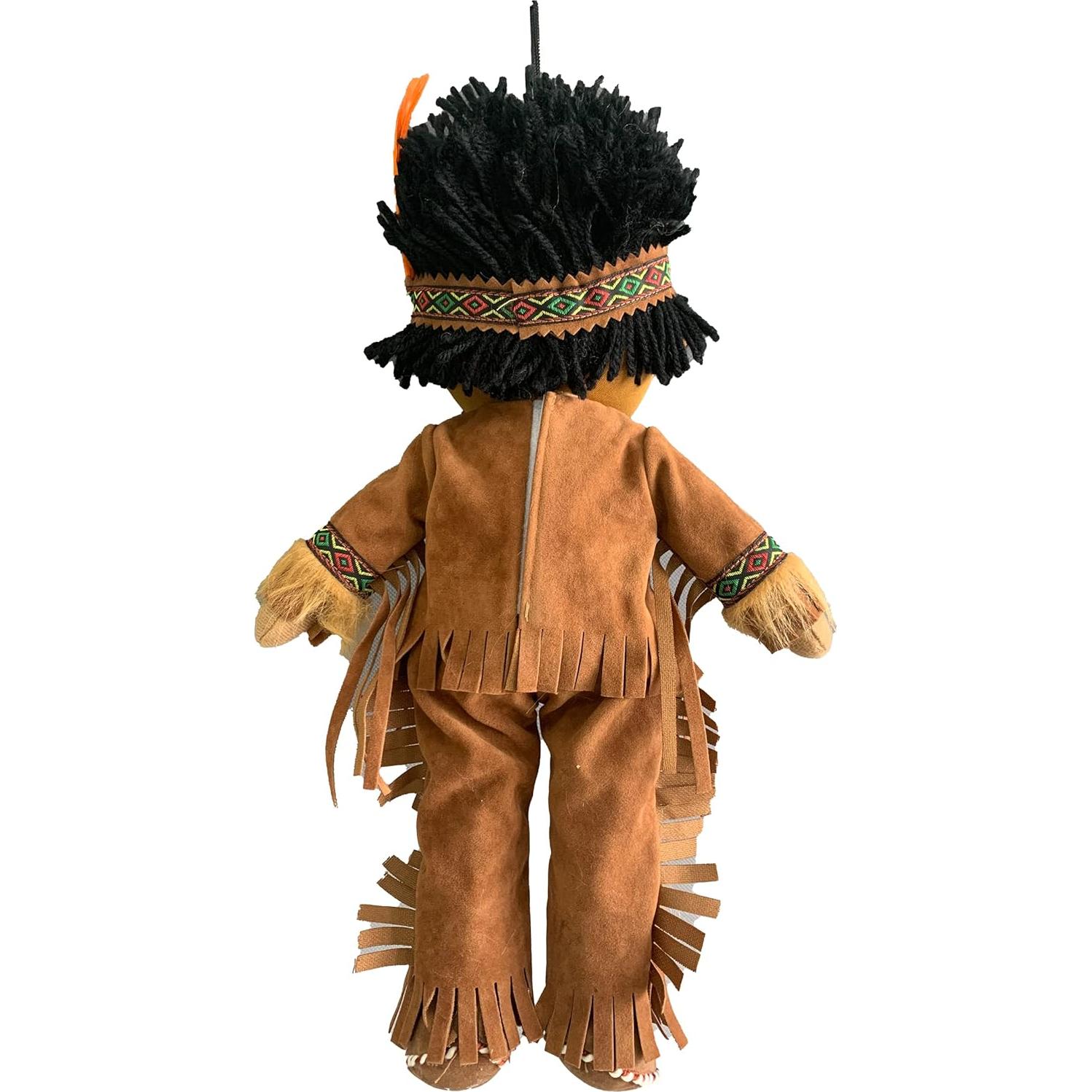 Muñeca de trapo nativa americana Kinnex 35.56 cm Atul