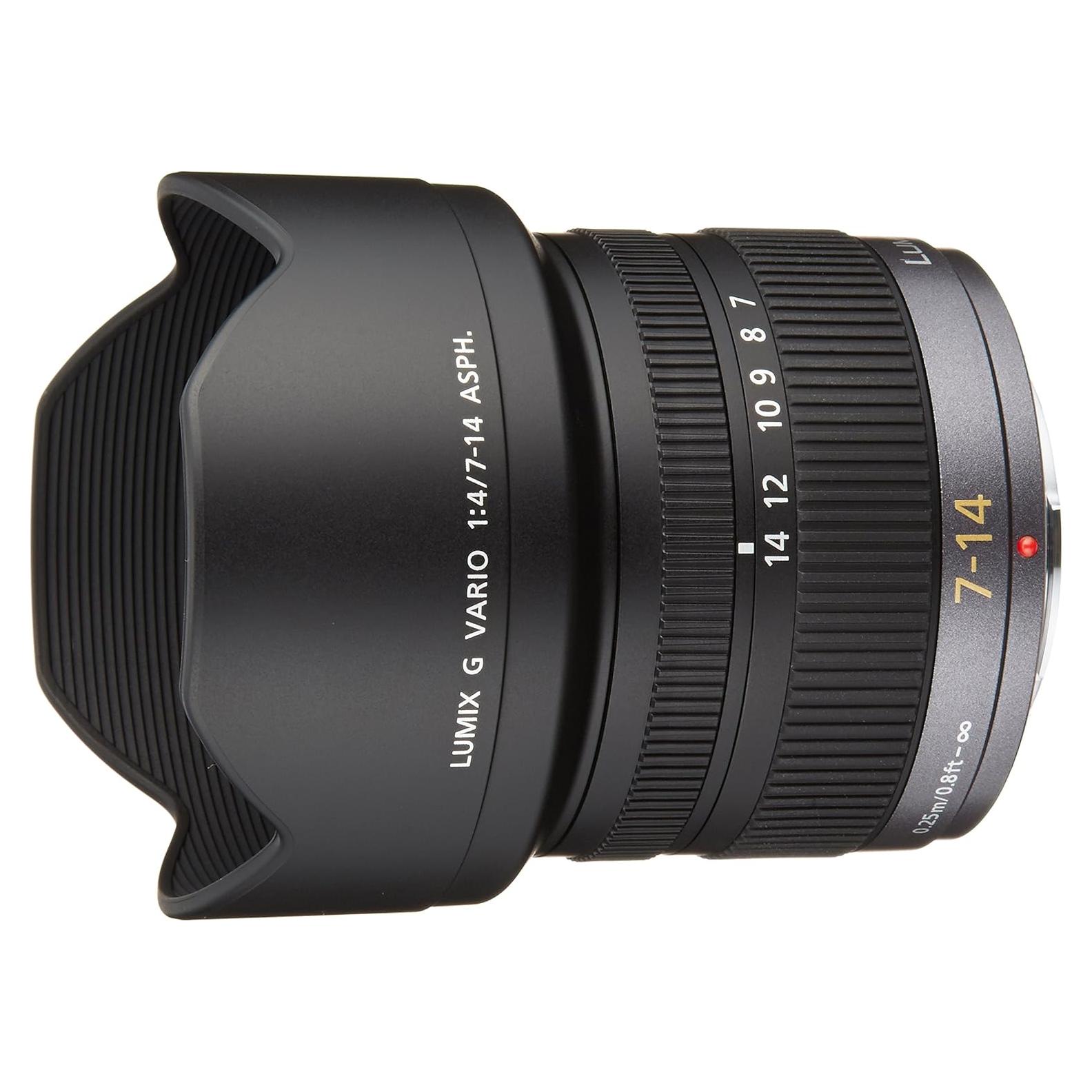 Lente Panasonic 7-14mm f/4.0 Micro Cuatro Tercios DSLR