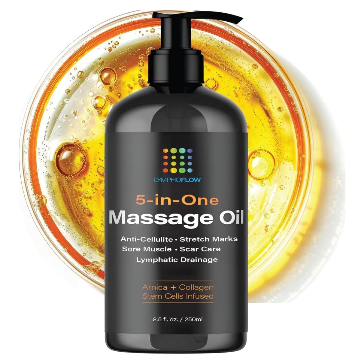 Aceite de Masaje Anticelulitis Sonuka 250 ml Drenaje Linfático