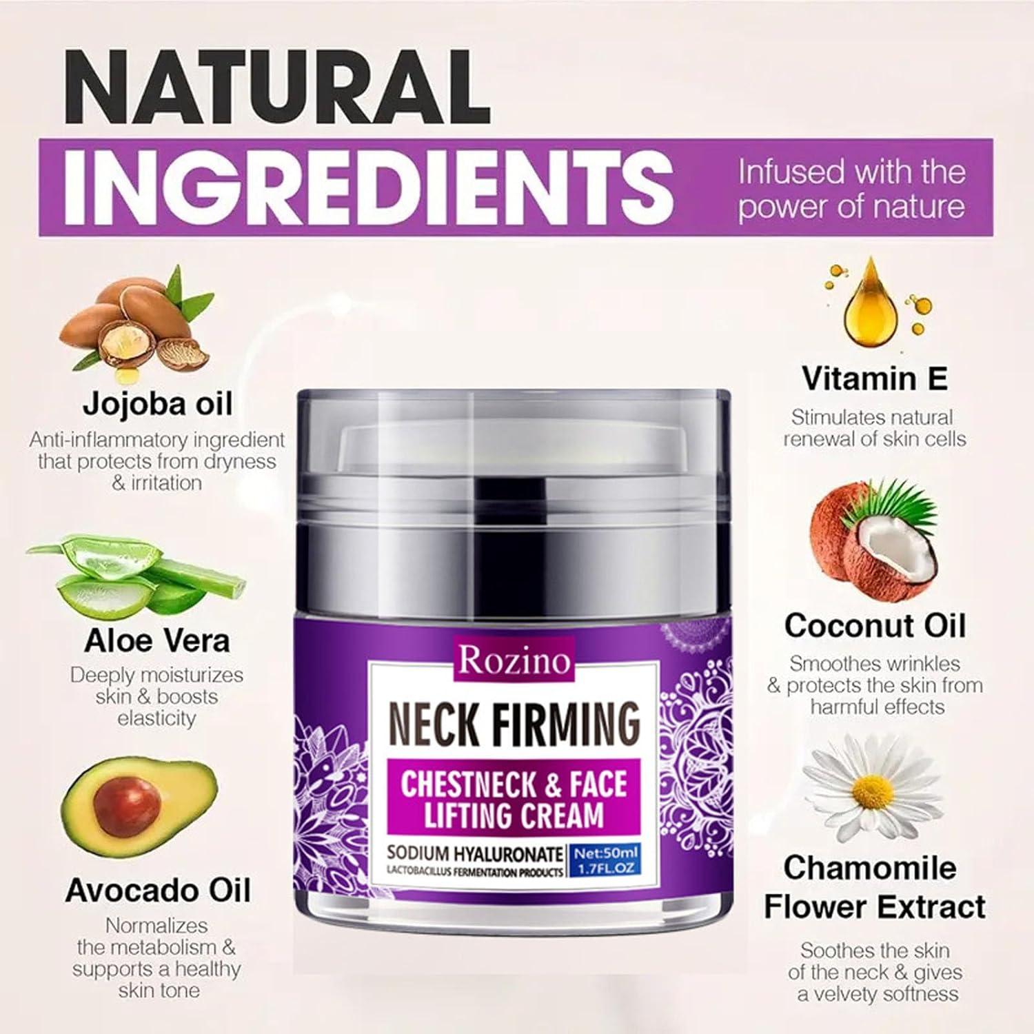 Crema Reafirmante New Irven para Rostro y Cuello 150g