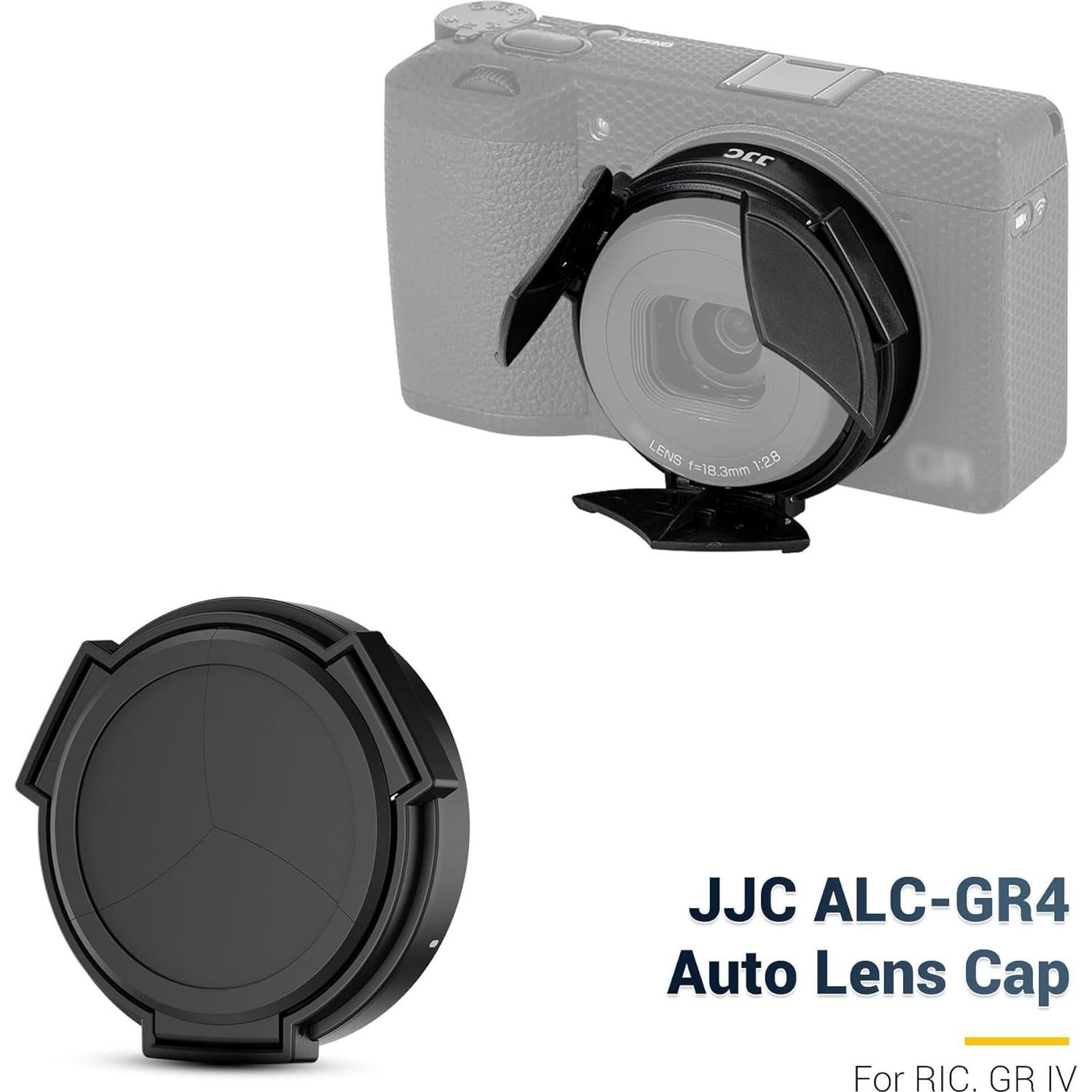 Tapa de Lente Automática JJC para Cámara Ricoh GR IV - 18g