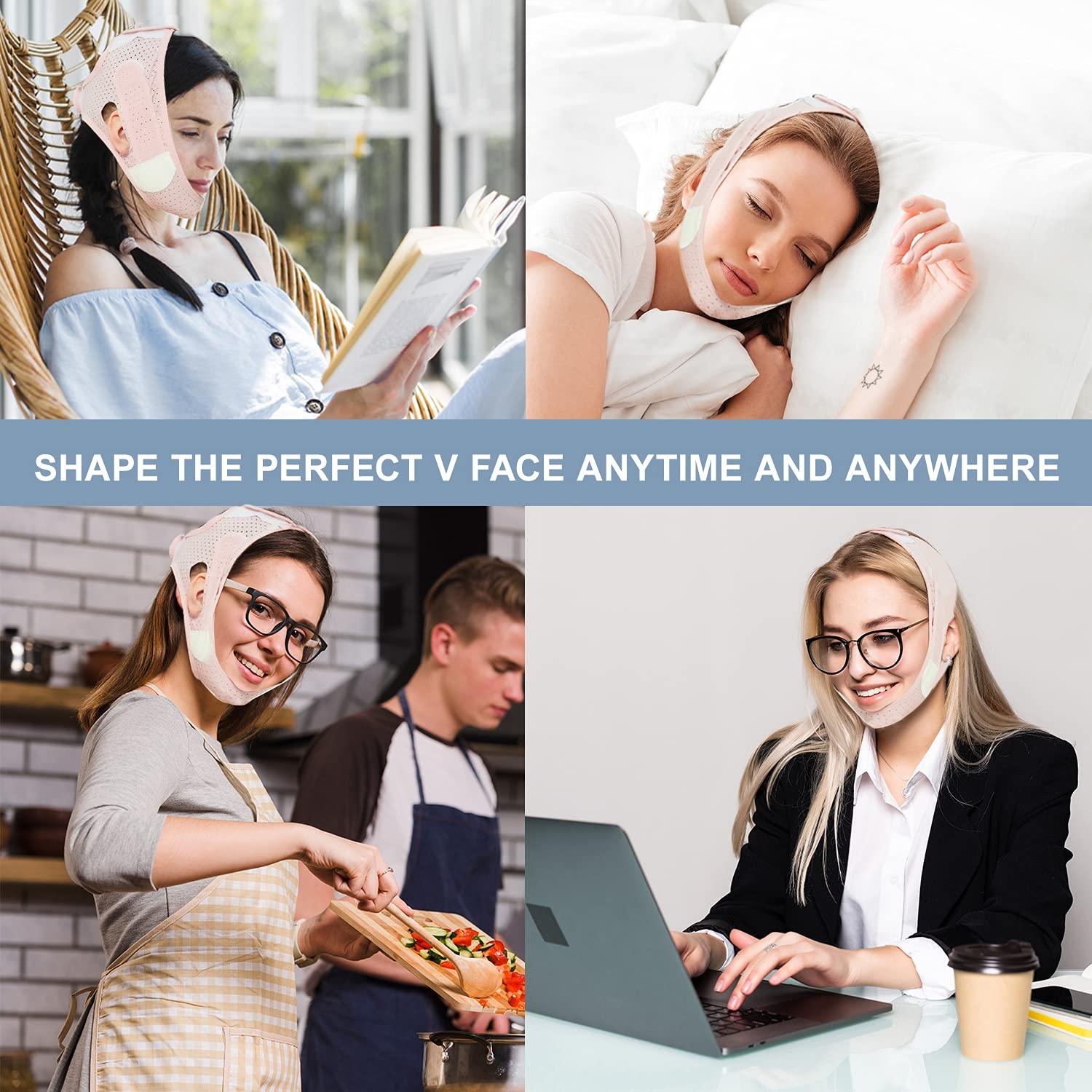 Reductor de Papada Galeboy, Máscara Facial Antienvejecimiento