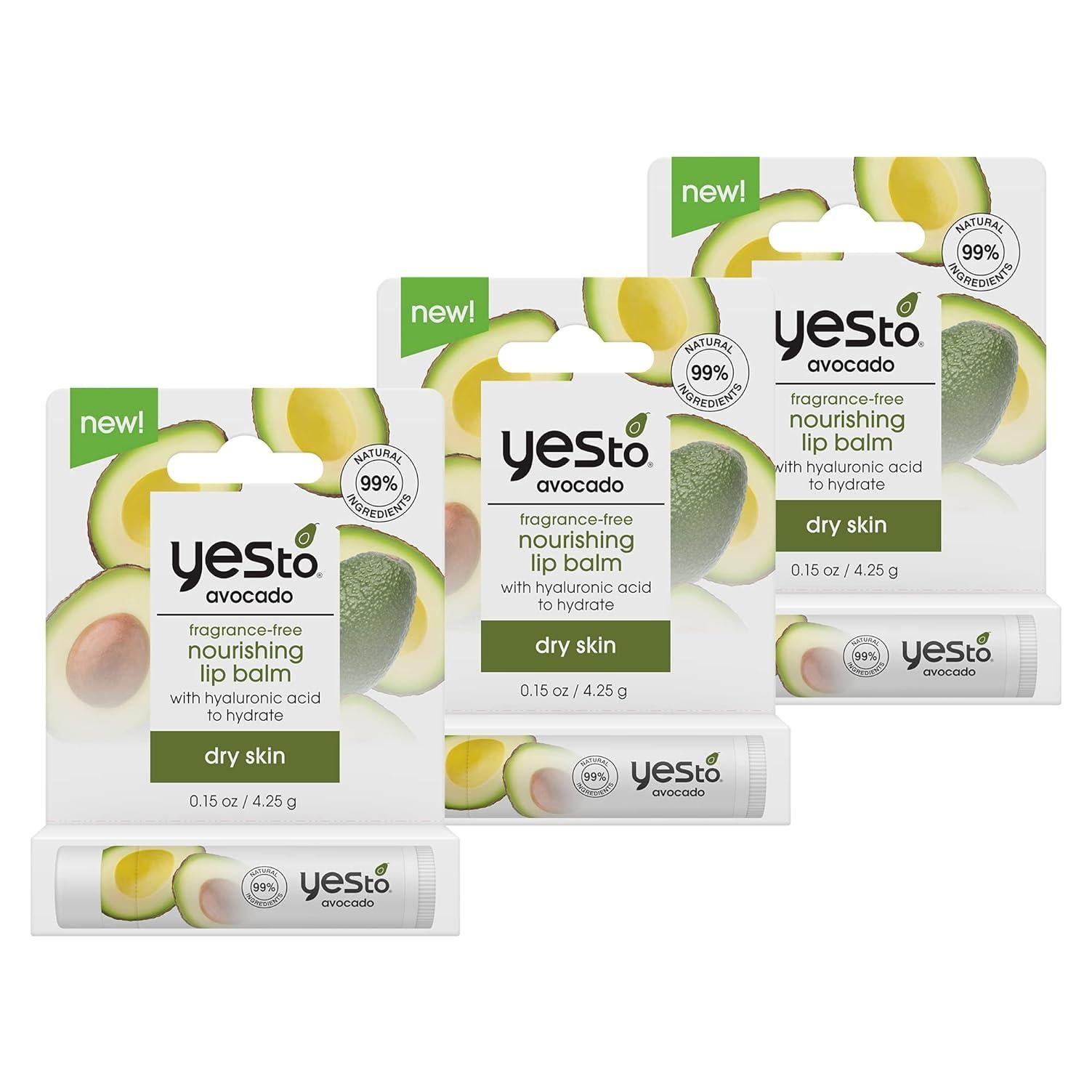 Bálsamo Labial Nutritivo Sin Fragancia Sí A 4.25 g - 3 Unidades