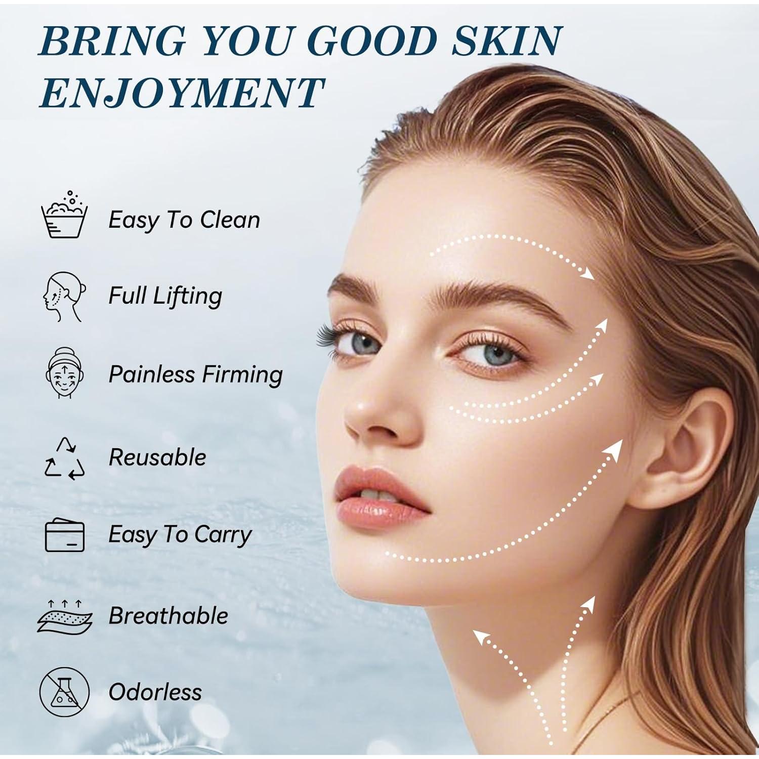 Correa de Barbilla JUSRON Ajustable para Dormir - Negro