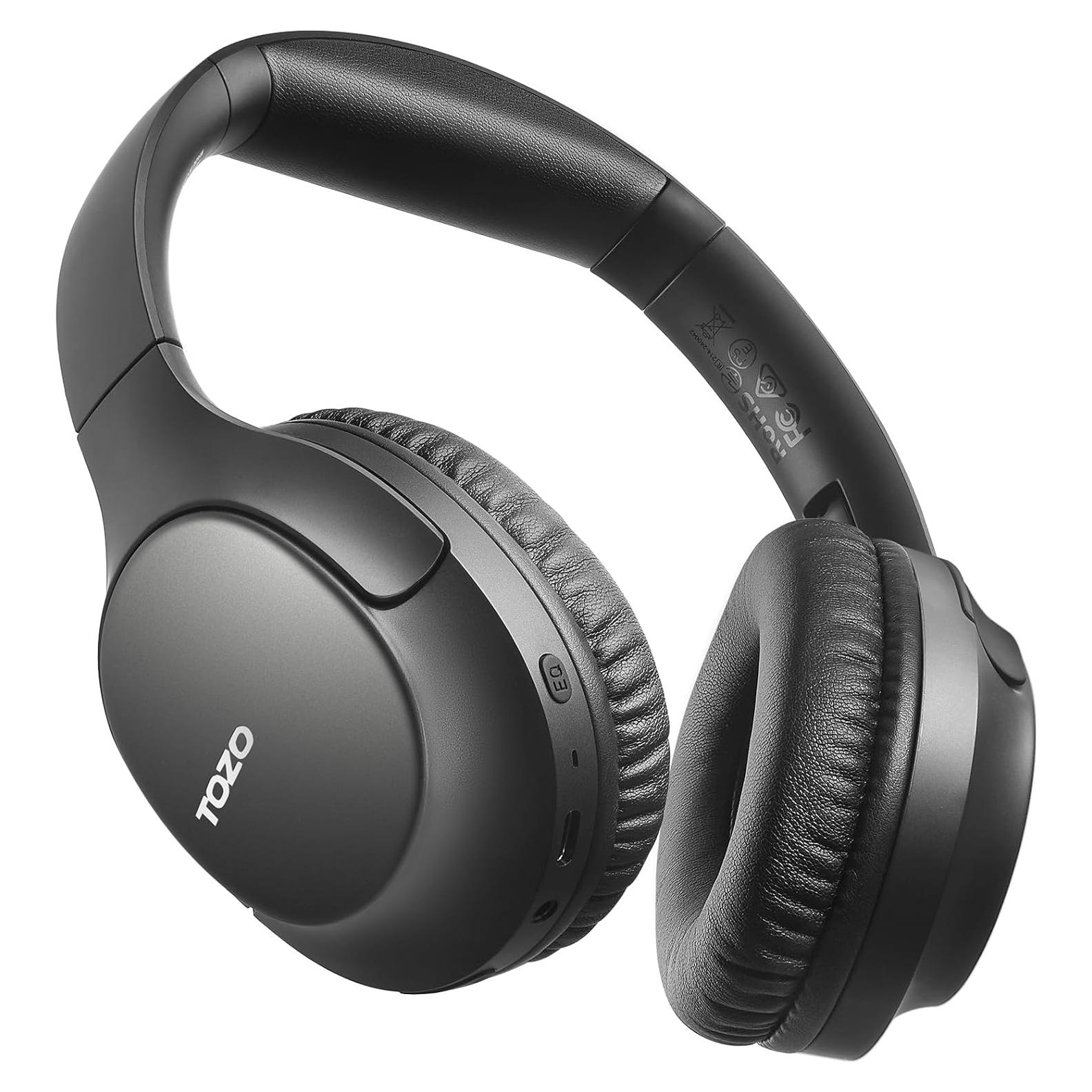 Auriculares TOZO HA1 Bluetooth 5.4, Cancelación de Ruido, 70H