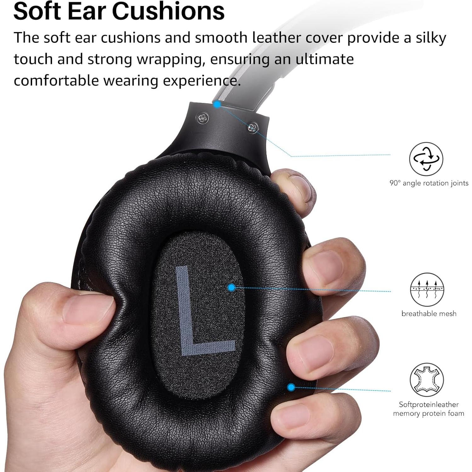 Auriculares TOZO HA1 Bluetooth 5.4, Cancelación de Ruido, 70H