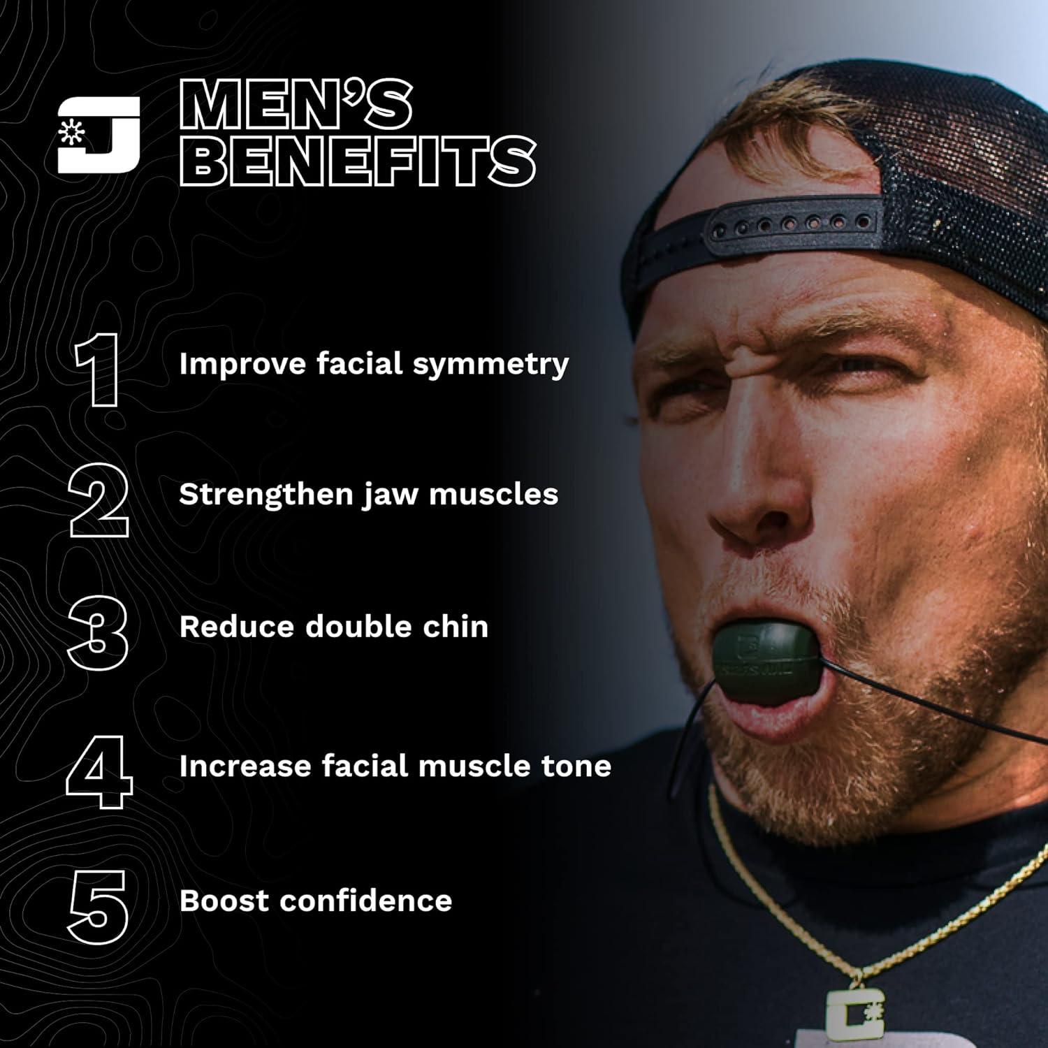 Ejercitador Facial Jawzrsize PNG Verde - Tonifica y Define