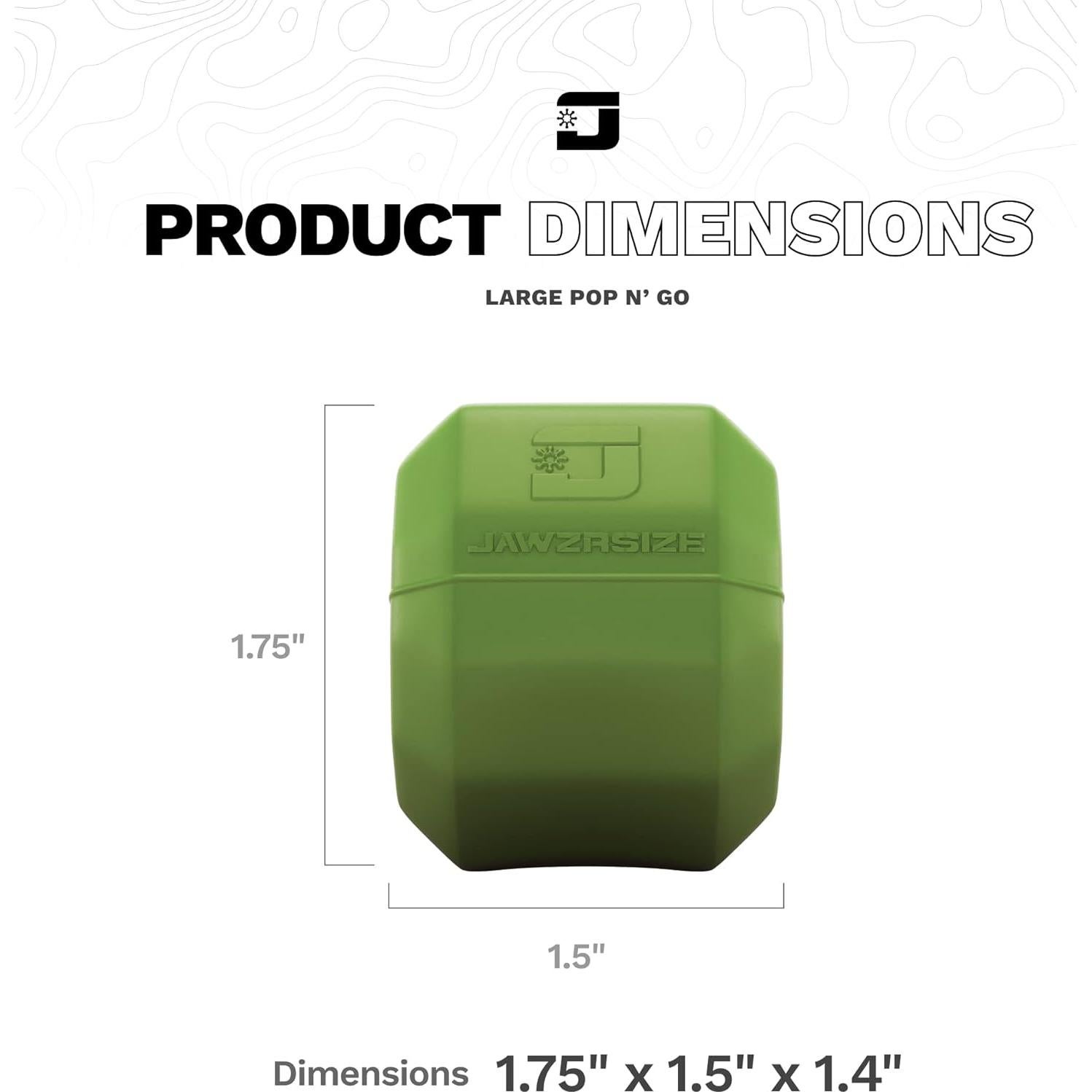 Ejercitador Facial Jawzrsize PNG Verde - Tonifica y Define