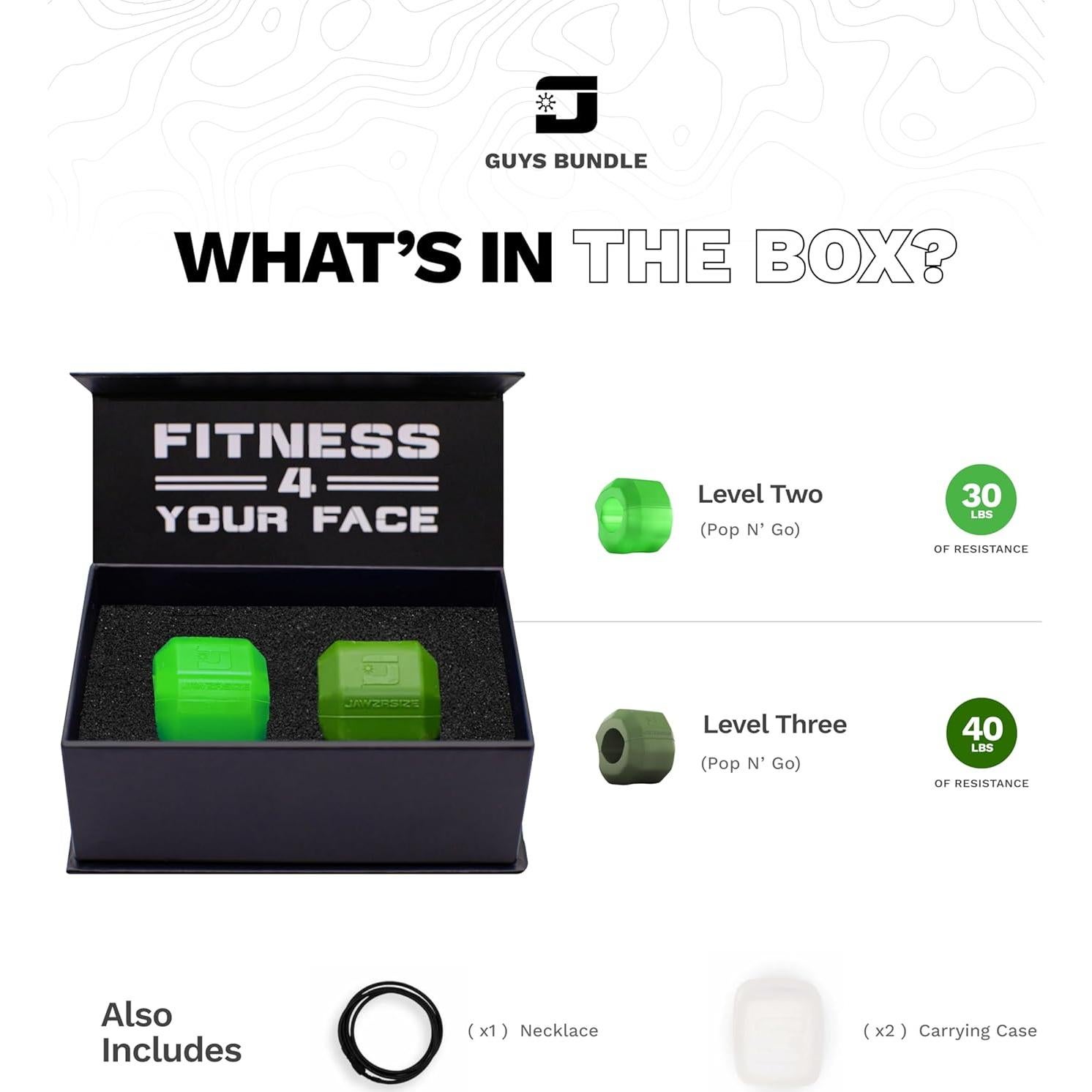 Ejercitador de Mandíbula Jawzrsize Azul - Tonificador Facial