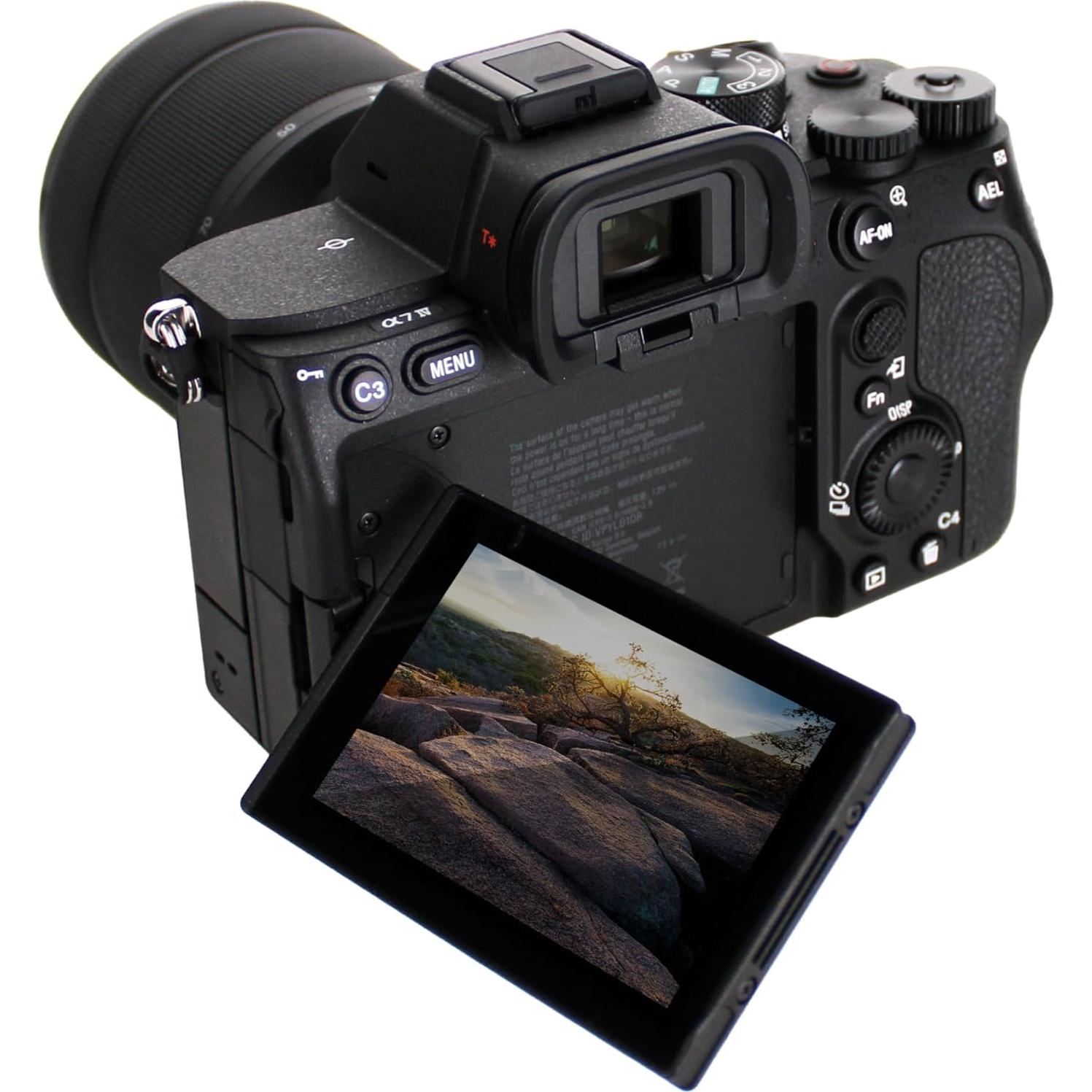 Cámara sin Espejo Sony a7 IV + Lentes 28-70mm y 24-105mm