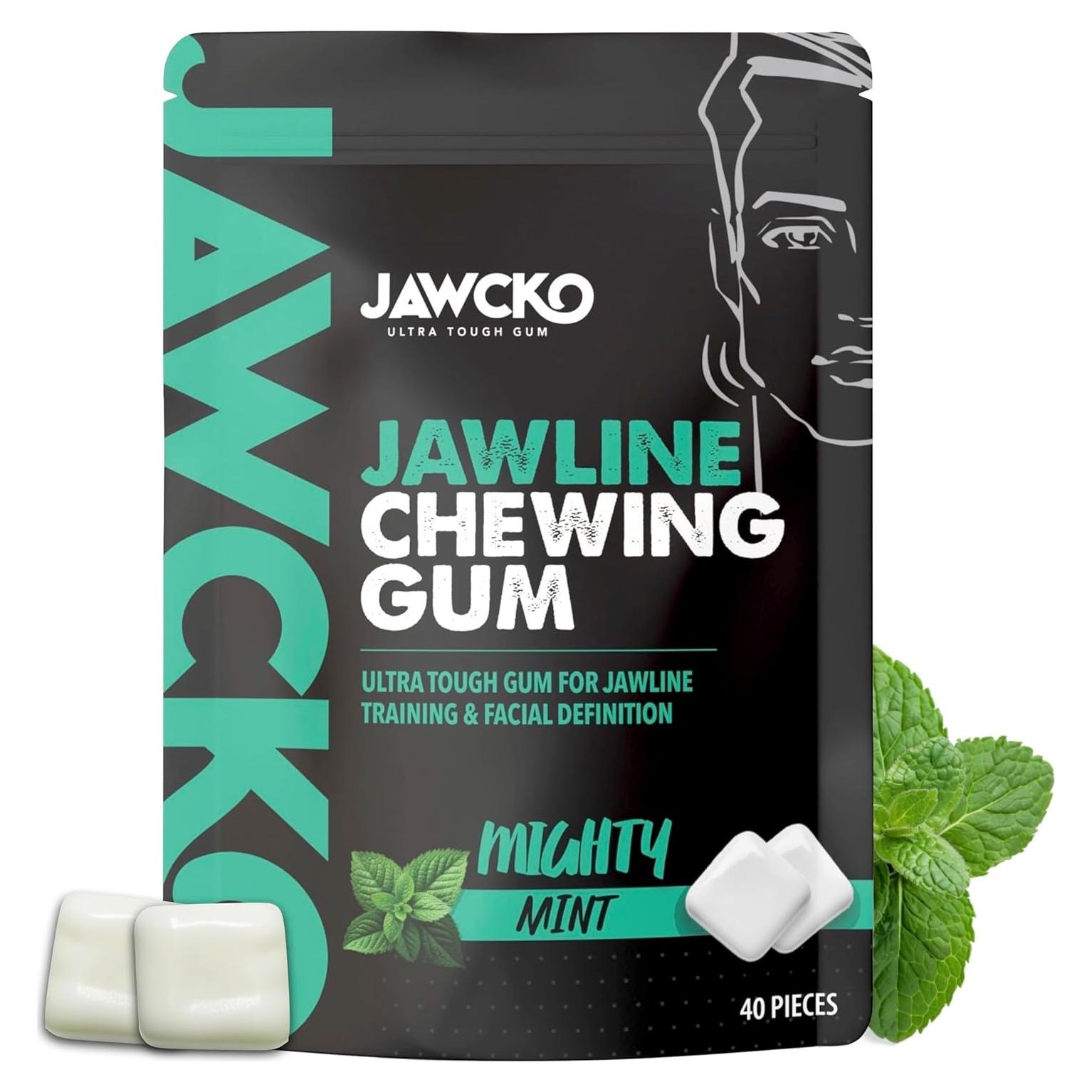 Chicle Ultra Resistente JAWCKO | Menta Poderosa | 40 Piezas