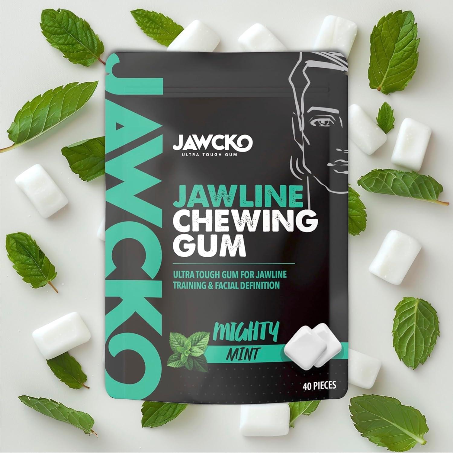 Chicle Ultra Resistente JAWCKO | Menta Poderosa | 40 Piezas