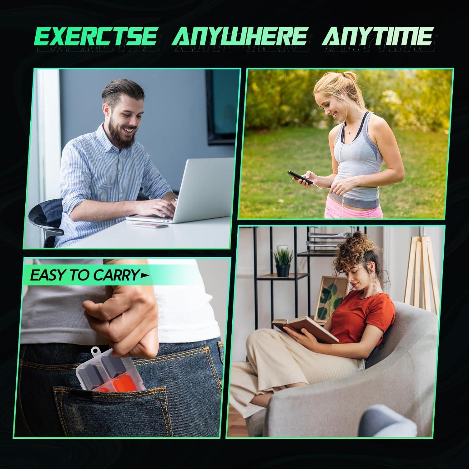 Ejercitador de Mandíbula CJing JE10-12 - 3 Niveles Silicona