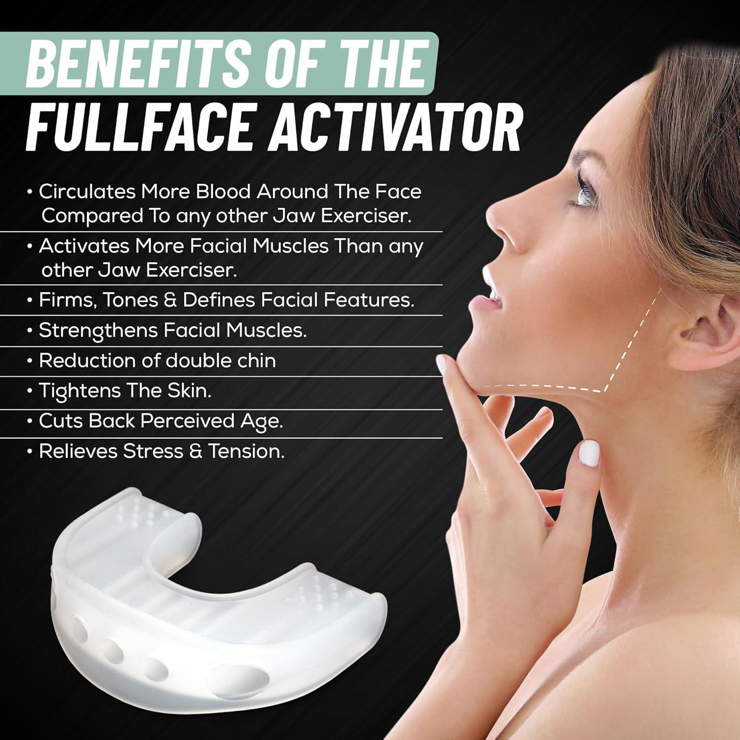 Ejercitador de Mandíbula 2B Balanced - Silicona Transparente 3 Niveles