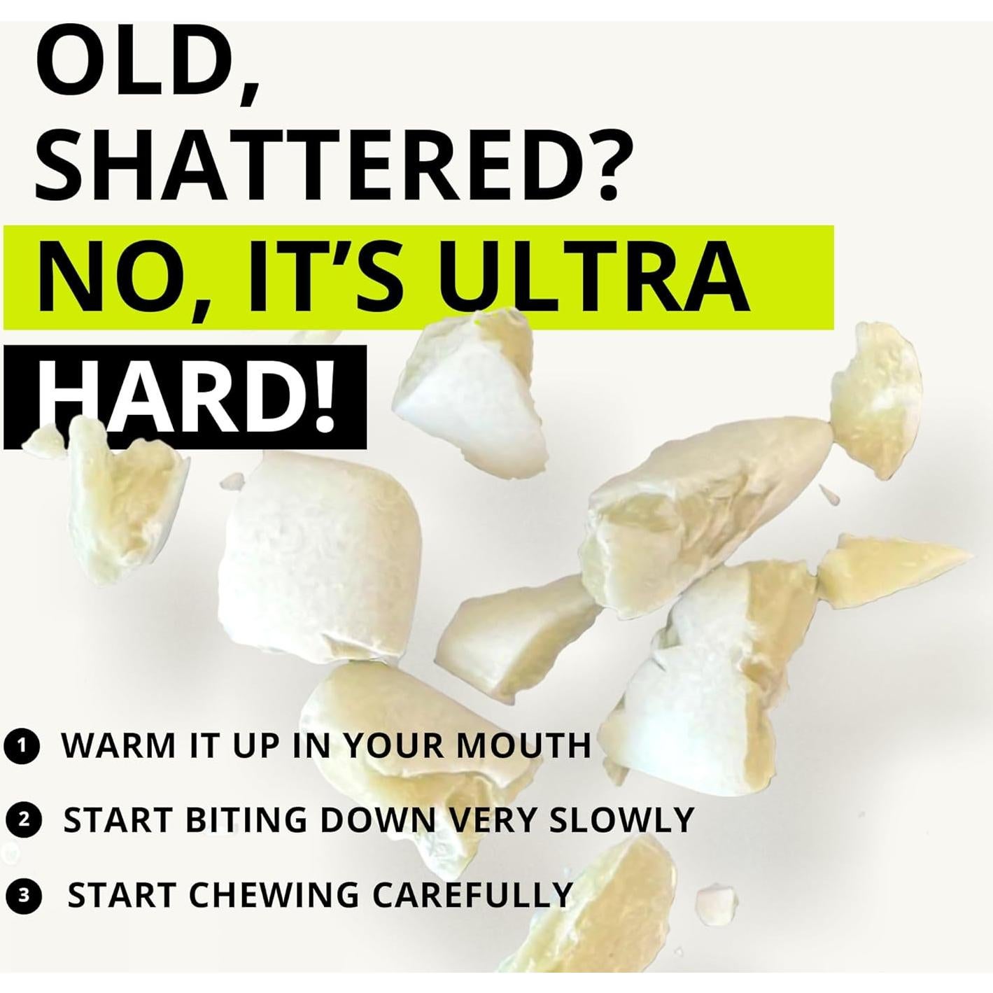 Chicle de Mandíbula Jawliner Menta 1 Cuenta 100% Vegano