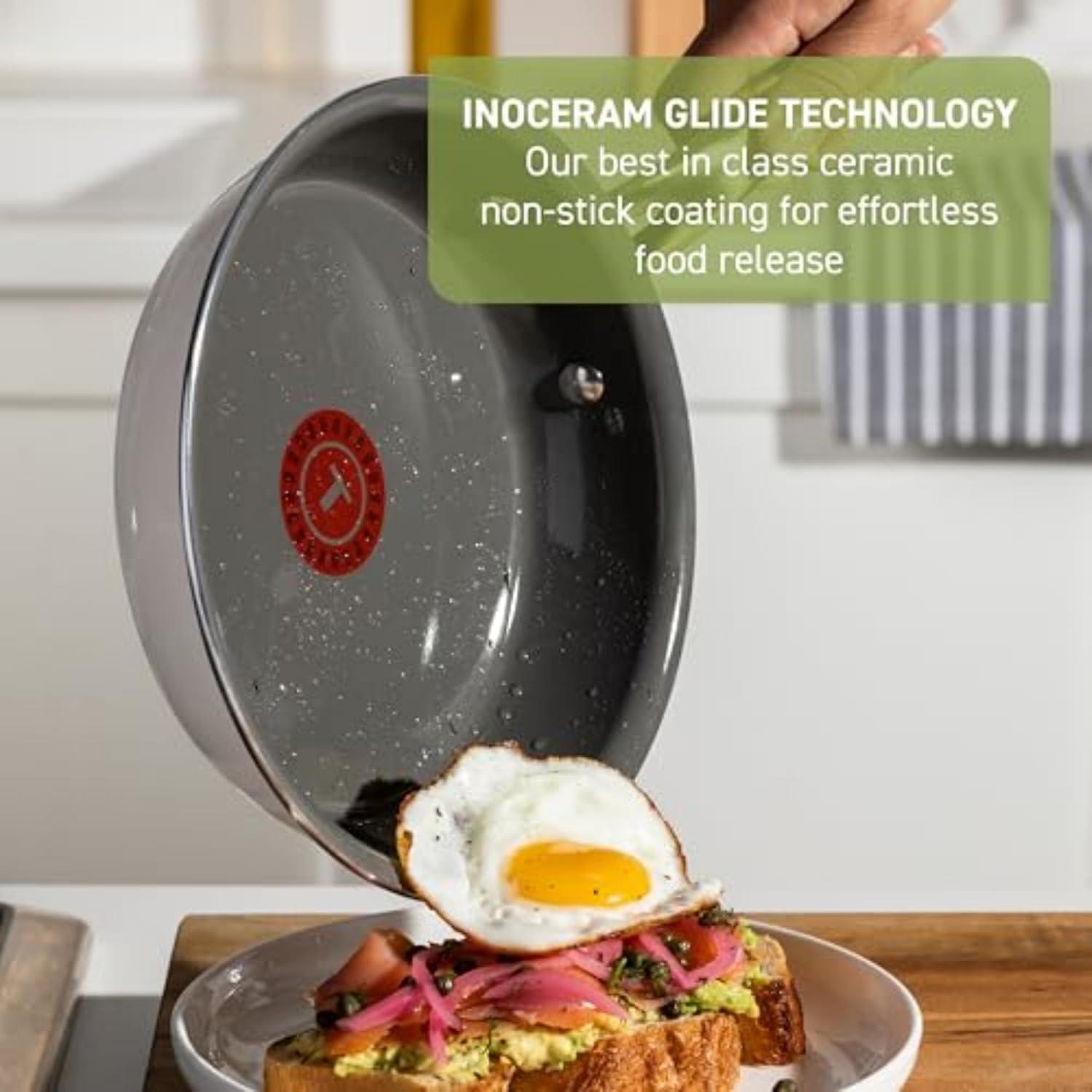 Juego de Utensilios de Cocina T-fal Preserve Cerámico 13 Pzas