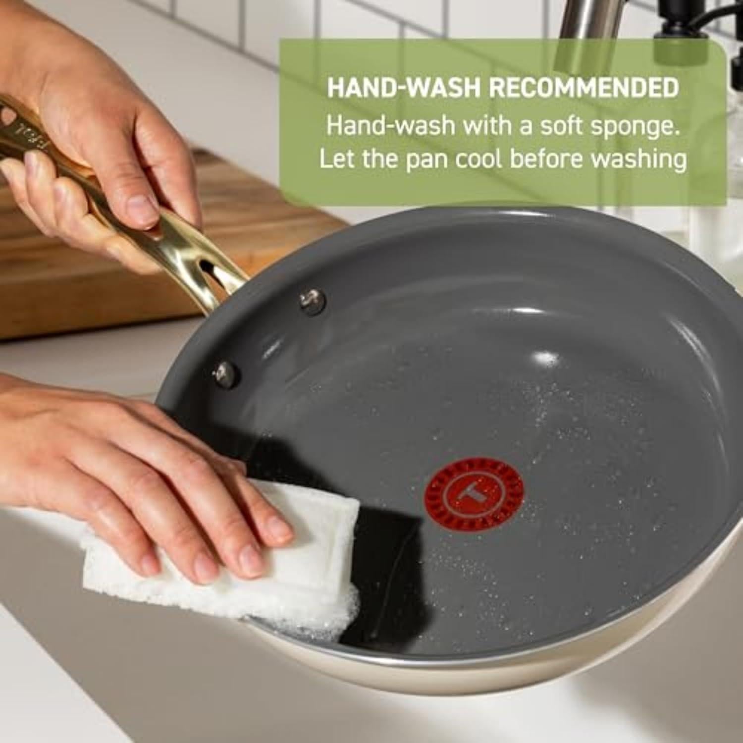 Juego de Utensilios de Cocina T-fal Preserve Cerámico 13 Pzas