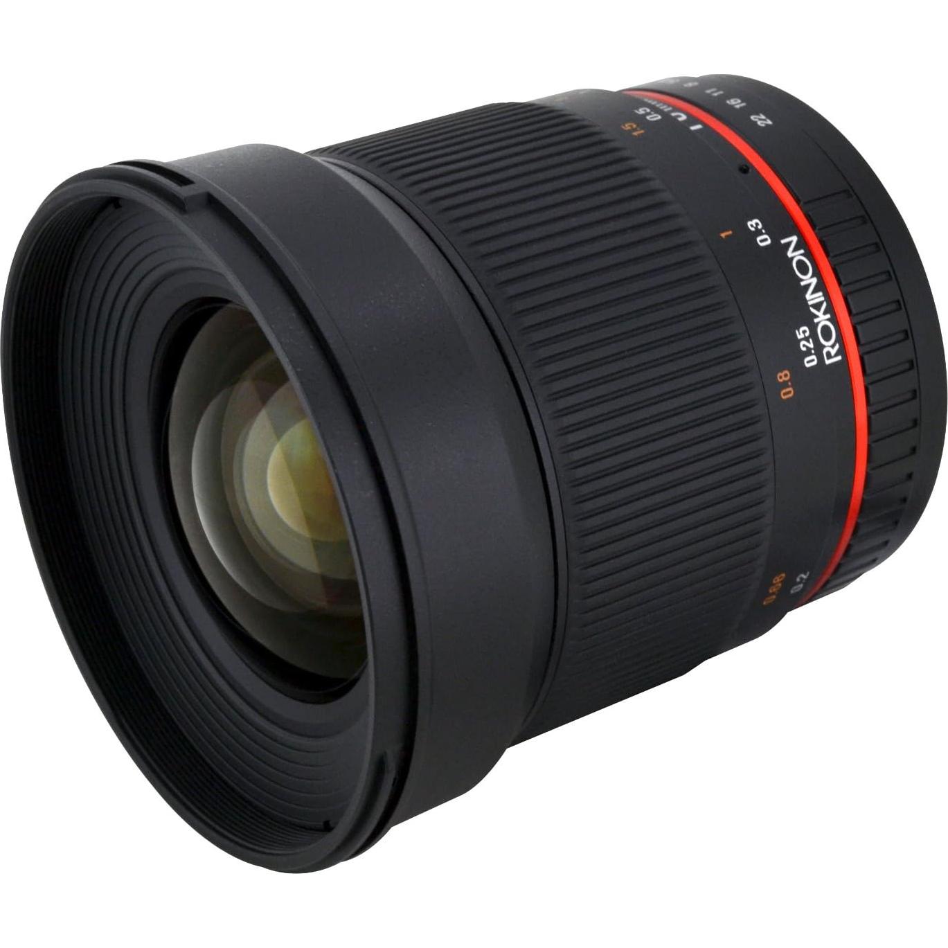 Lente Gran Angular Rokinon 16mm f/2.0 para Micro 4/3