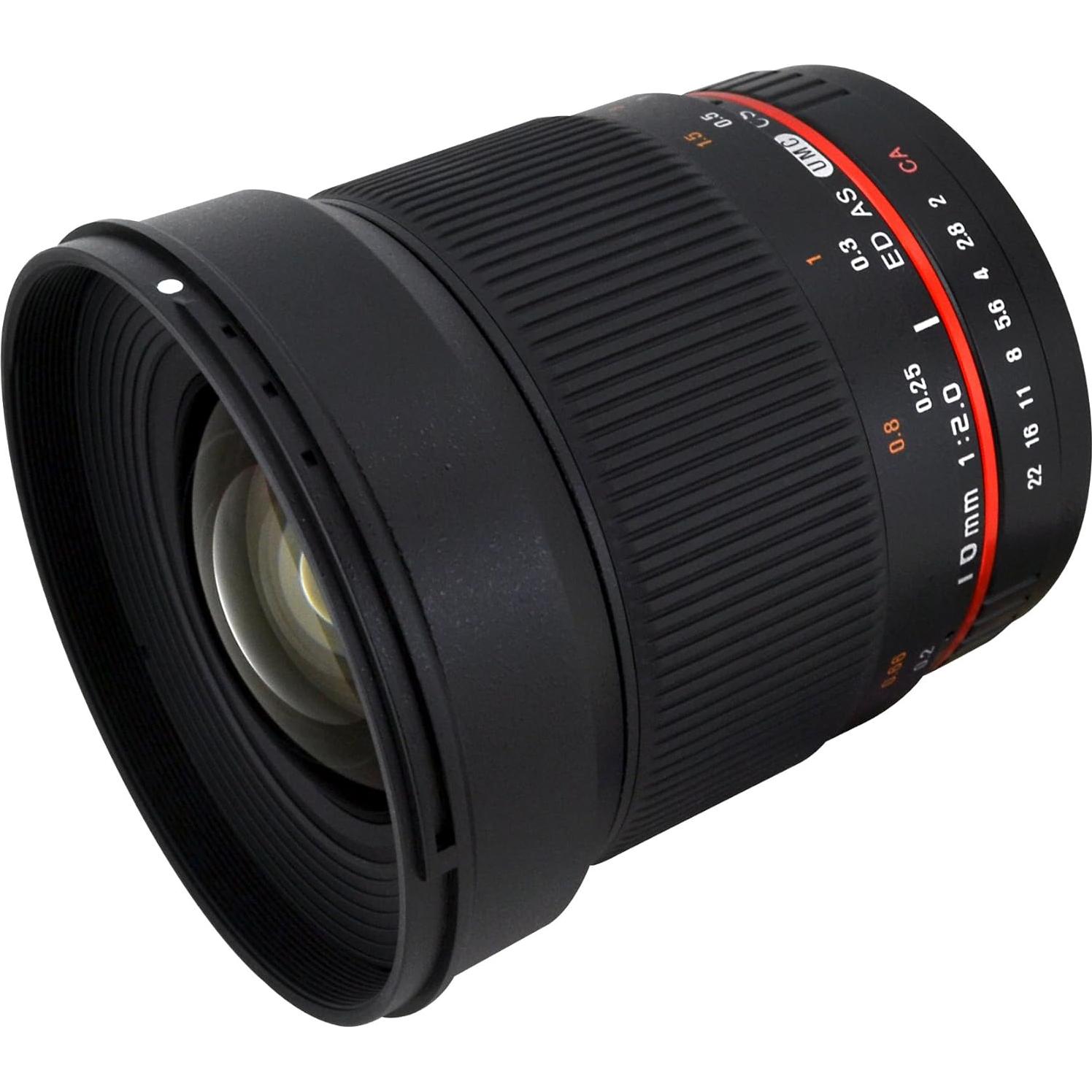 Lente Gran Angular Rokinon 16mm f/2.0 para Micro 4/3