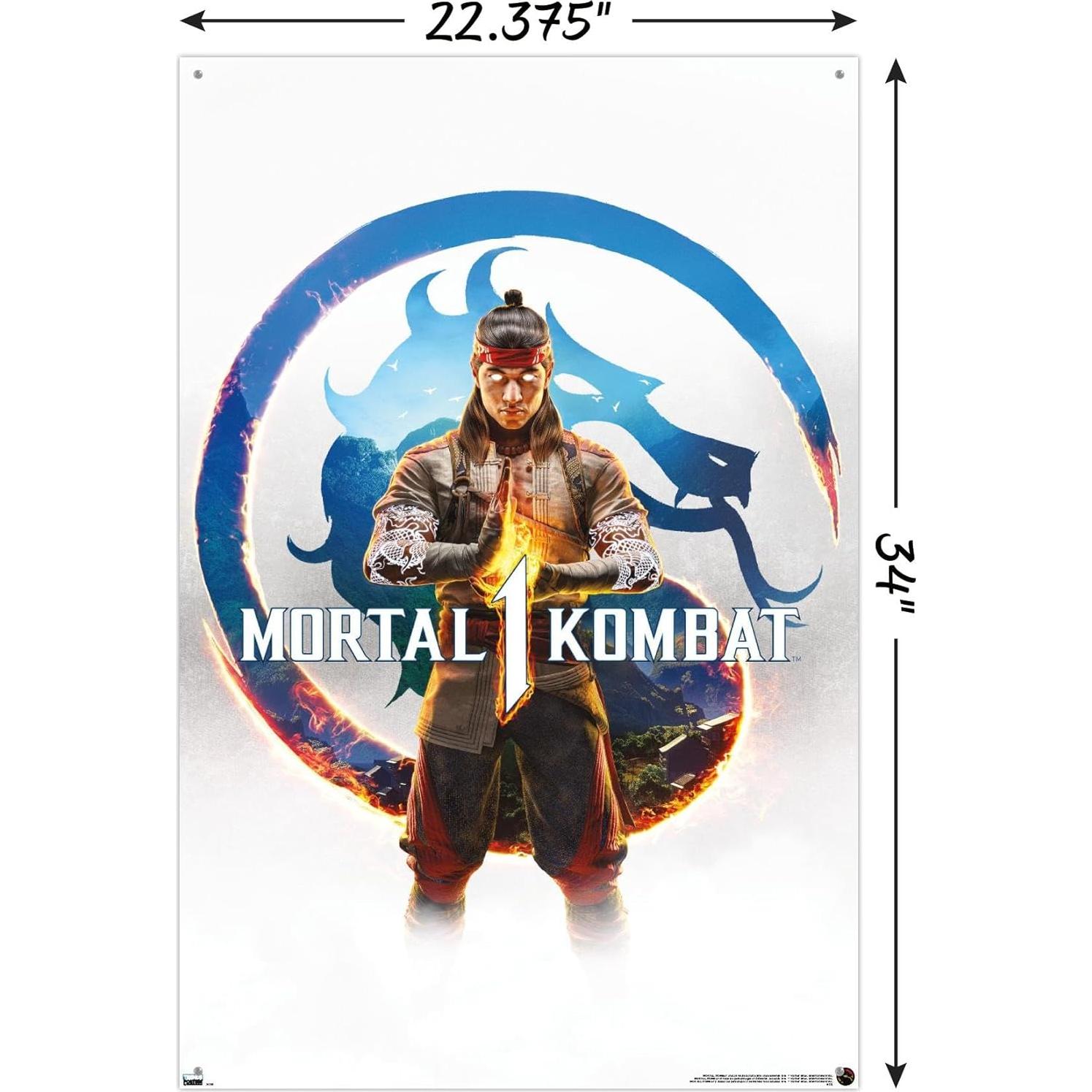 Póster de Pared Mortal Kombat 1 Trends Internacional 56.6x86.4cm