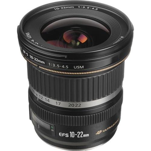 Lente Canon EF-S 10-22mm f/3.5-4.5 USM + Bolsa + Tarjeta 64GB