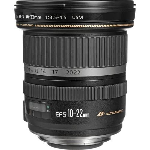 Lente Canon EF-S 10-22mm f/3.5-4.5 USM + Bolsa + Tarjeta 64GB
