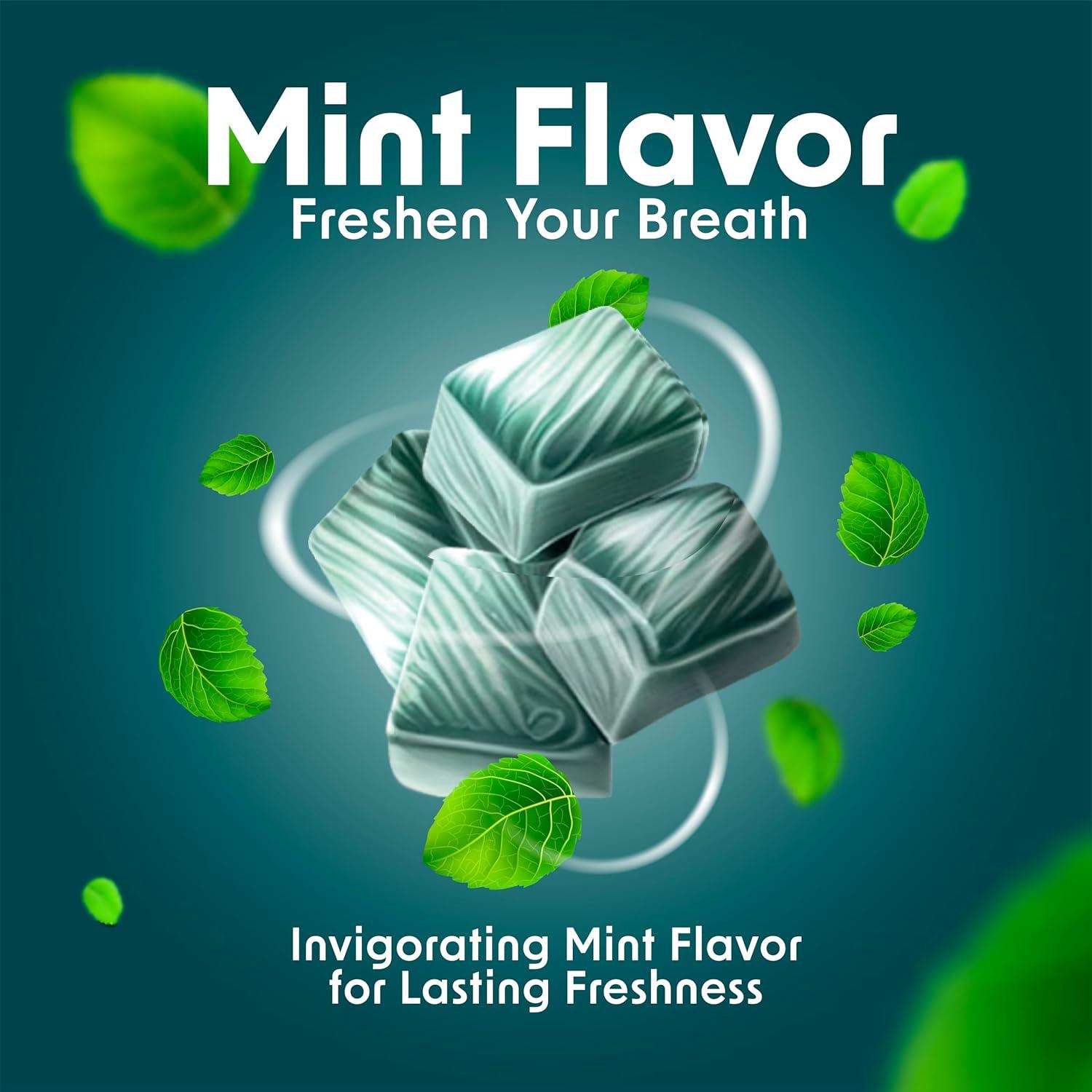 Chicle para Mandíbula GigaJaw Menta - 30 Piezas Sin Azúcar