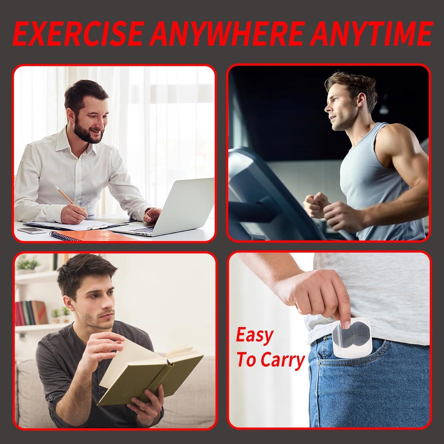 Ejercitador de Mandíbula NAYCNYCON 3 Niveles Silicona