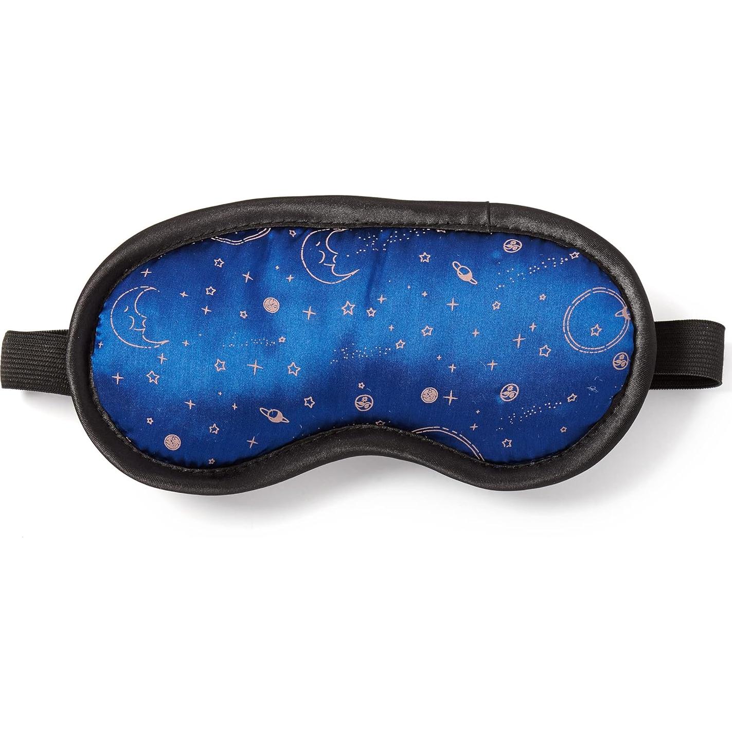 Máscara de Sueño Earth Therapeutics - 100% Seda Suave y Ajustable