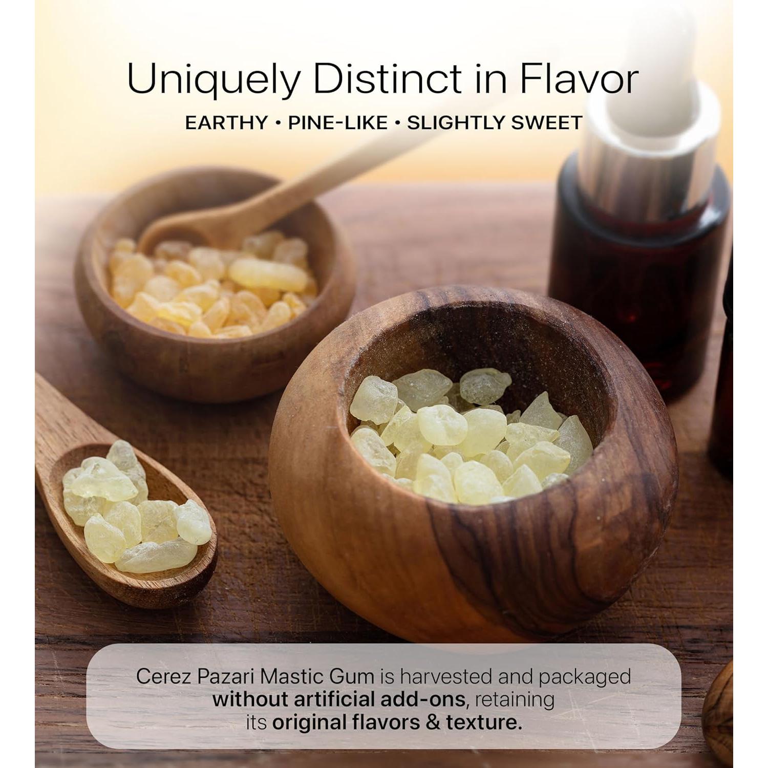 Goma Mastic Natural Cerez Pazari 25 g Vegana Sin Azúcar